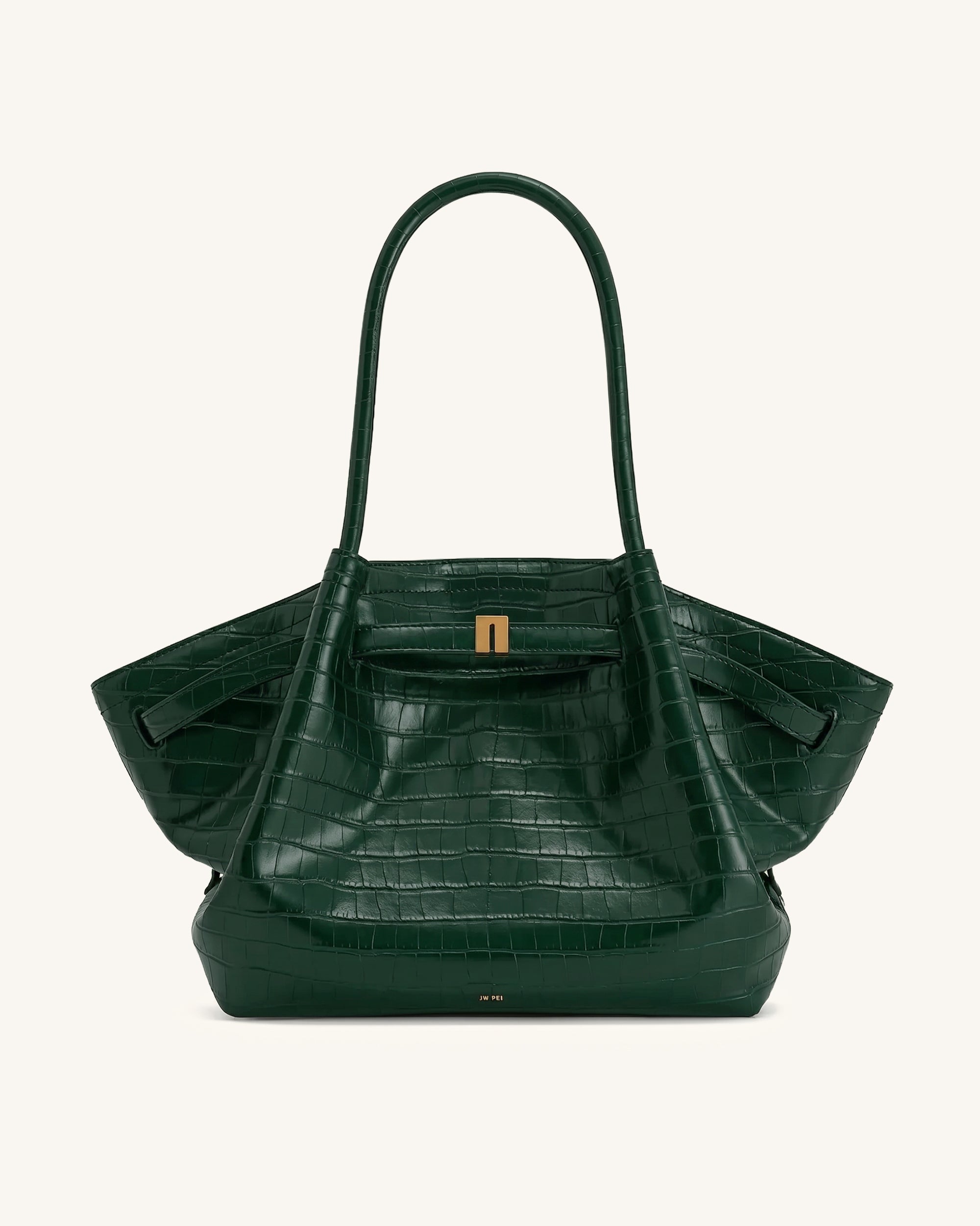 バッグ @hanahana Hana Large Tote Bag - Green Croc | JW PEI