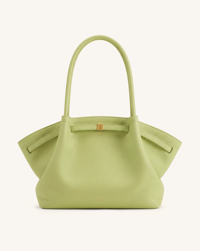 Hana Large Tote Bag - Light Green