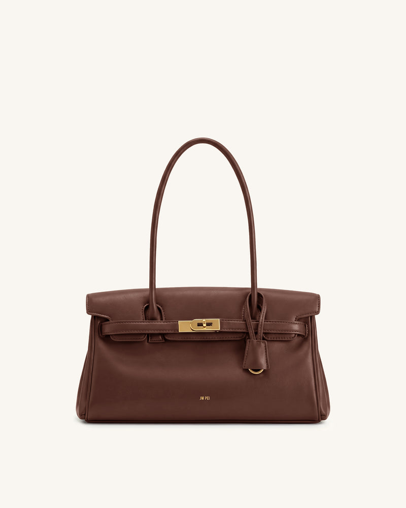 Yara Shoulder Bag - Coffee Brown