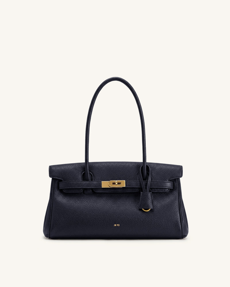 Yara Shoulder Bag - Navy Blue