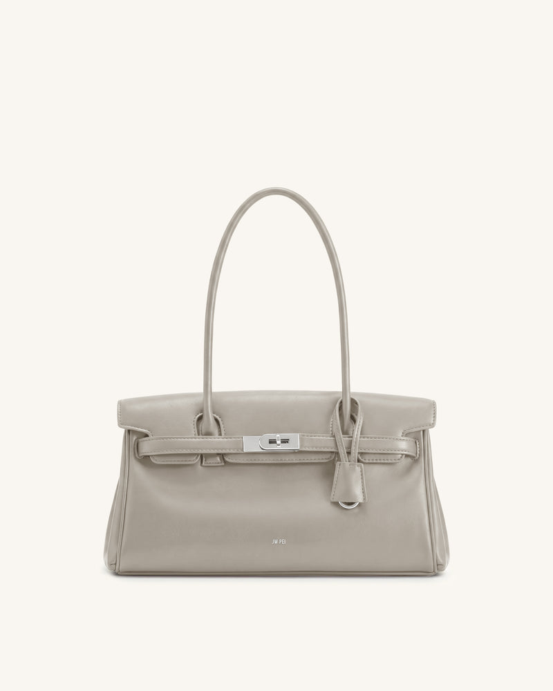 Yara Shoulder Bag - Light Gray