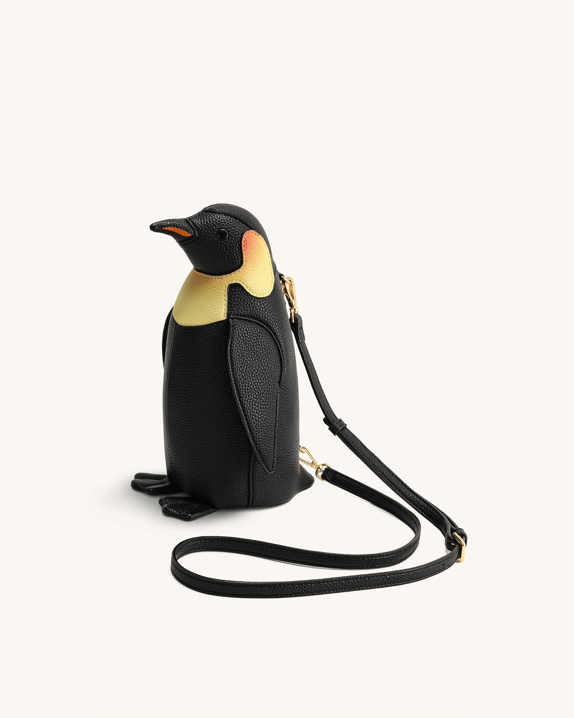 Pia Penguin Crossbody Bag - Black | JW PEI