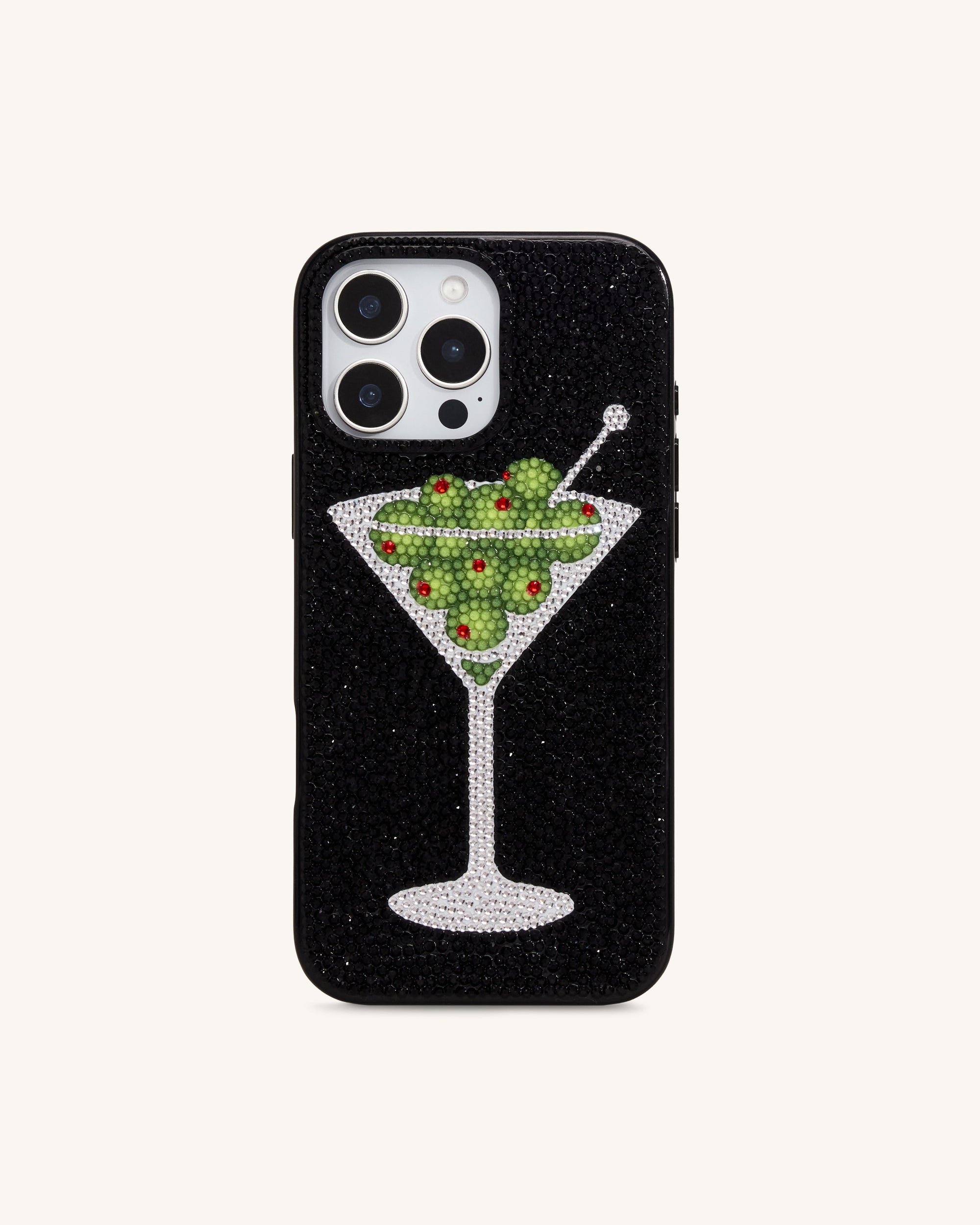 Olive Martini Artificial Crystal Phone Case Olive Martini Artificial Crystal Phone Case