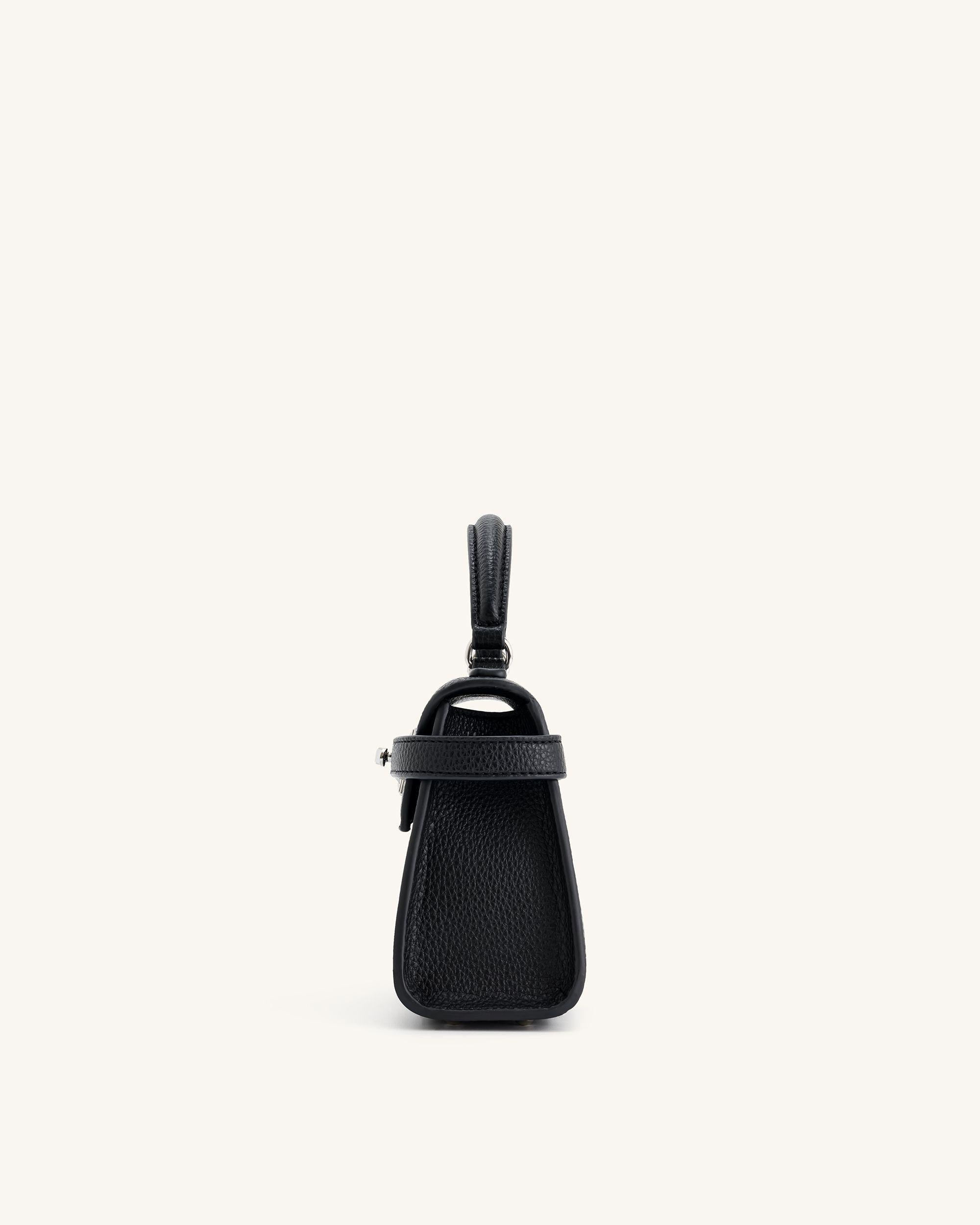 Elise Top Handle Bag - Black | JW PEI