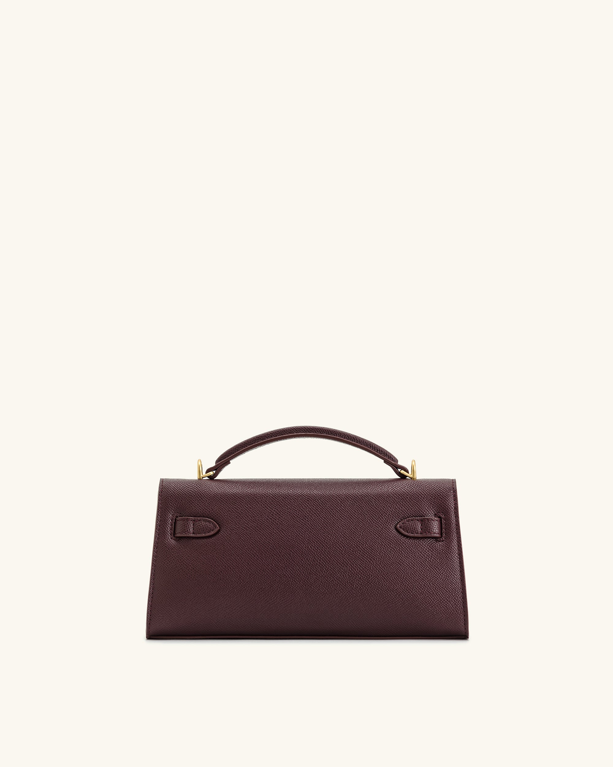 Noor Top Handle Bag - Deep Burgundy | JW PEI