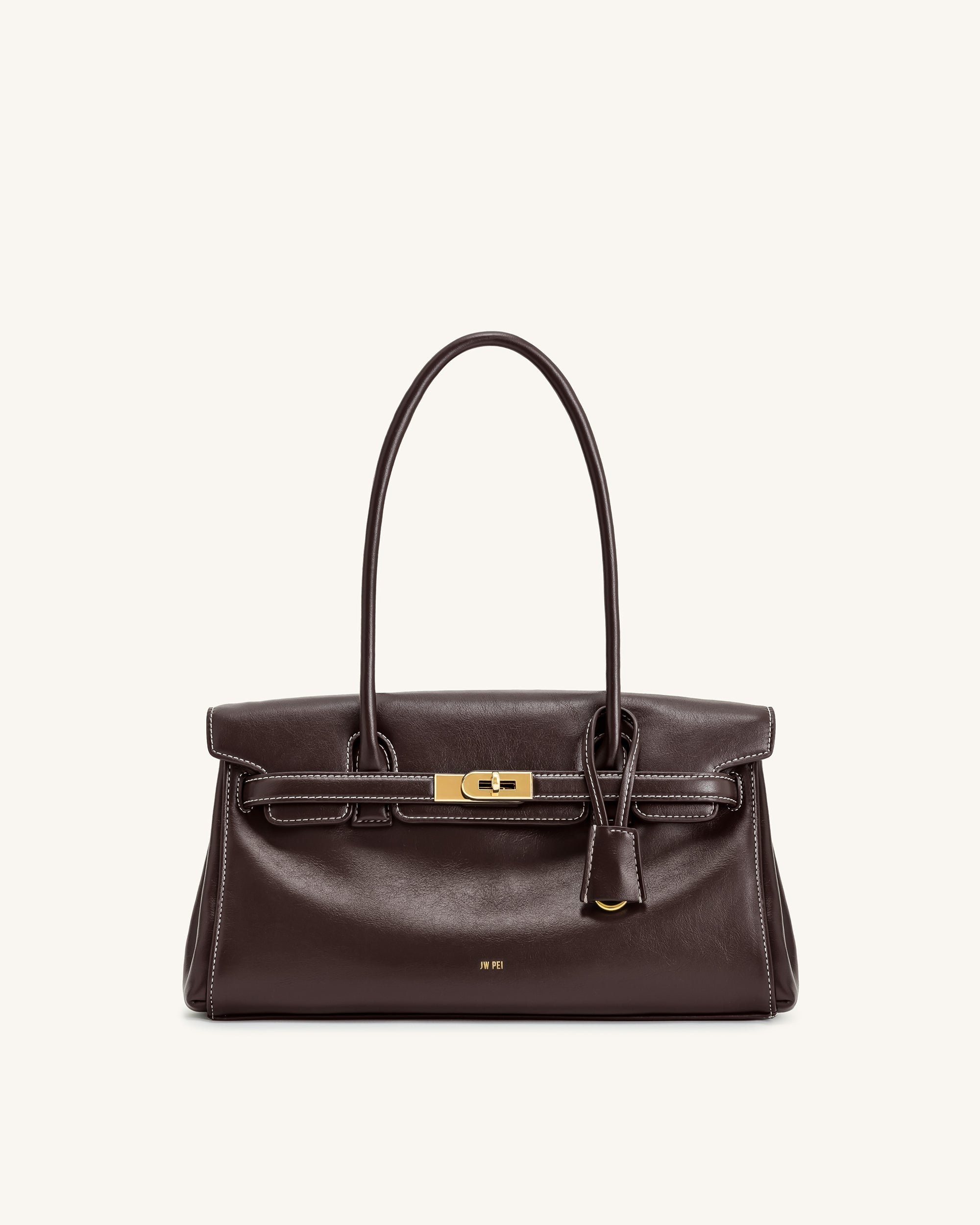 Yara Shoulder Bag - Dark Brown | JW PEI