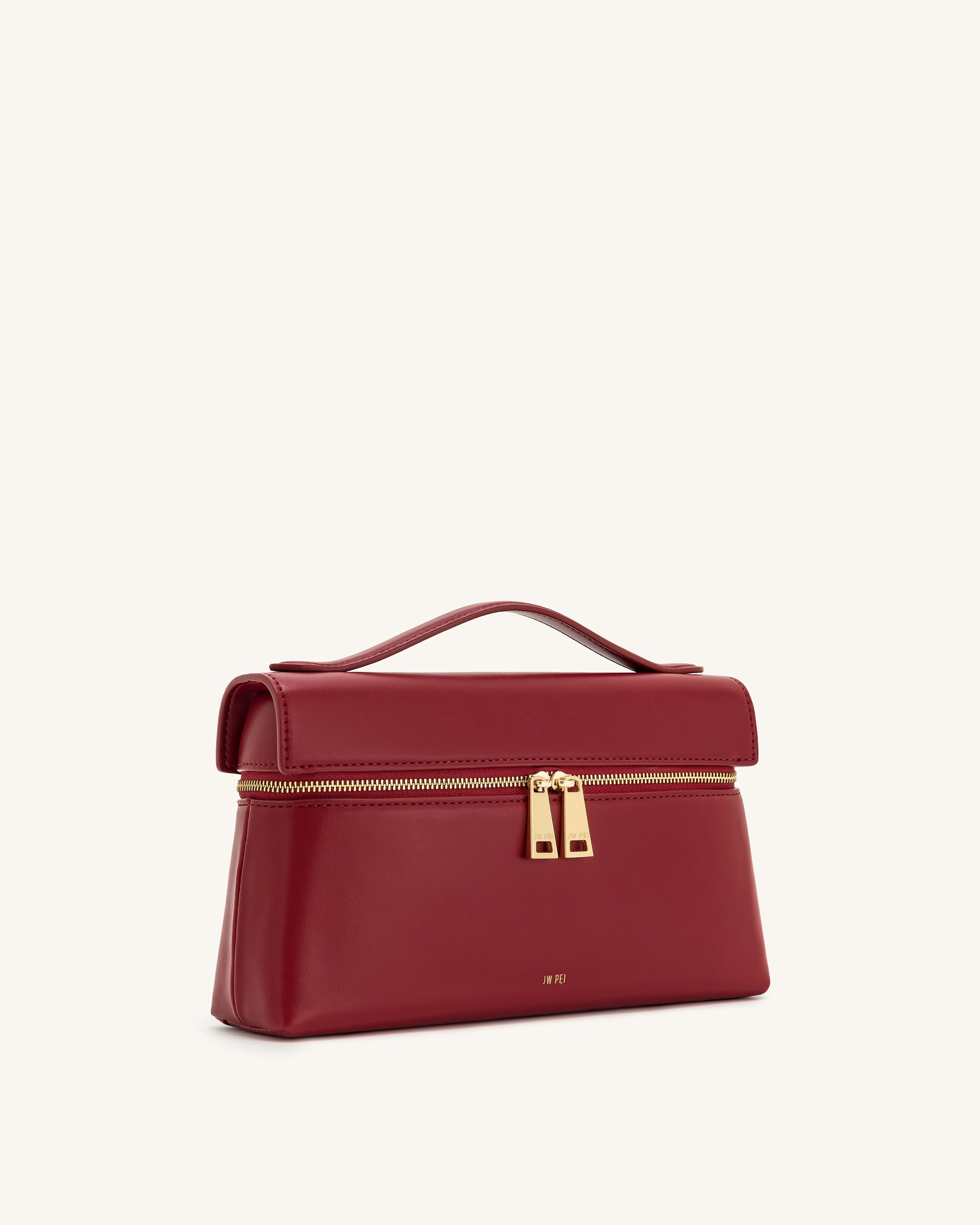 Thea Top Handle Bag - Claret | JW PEI