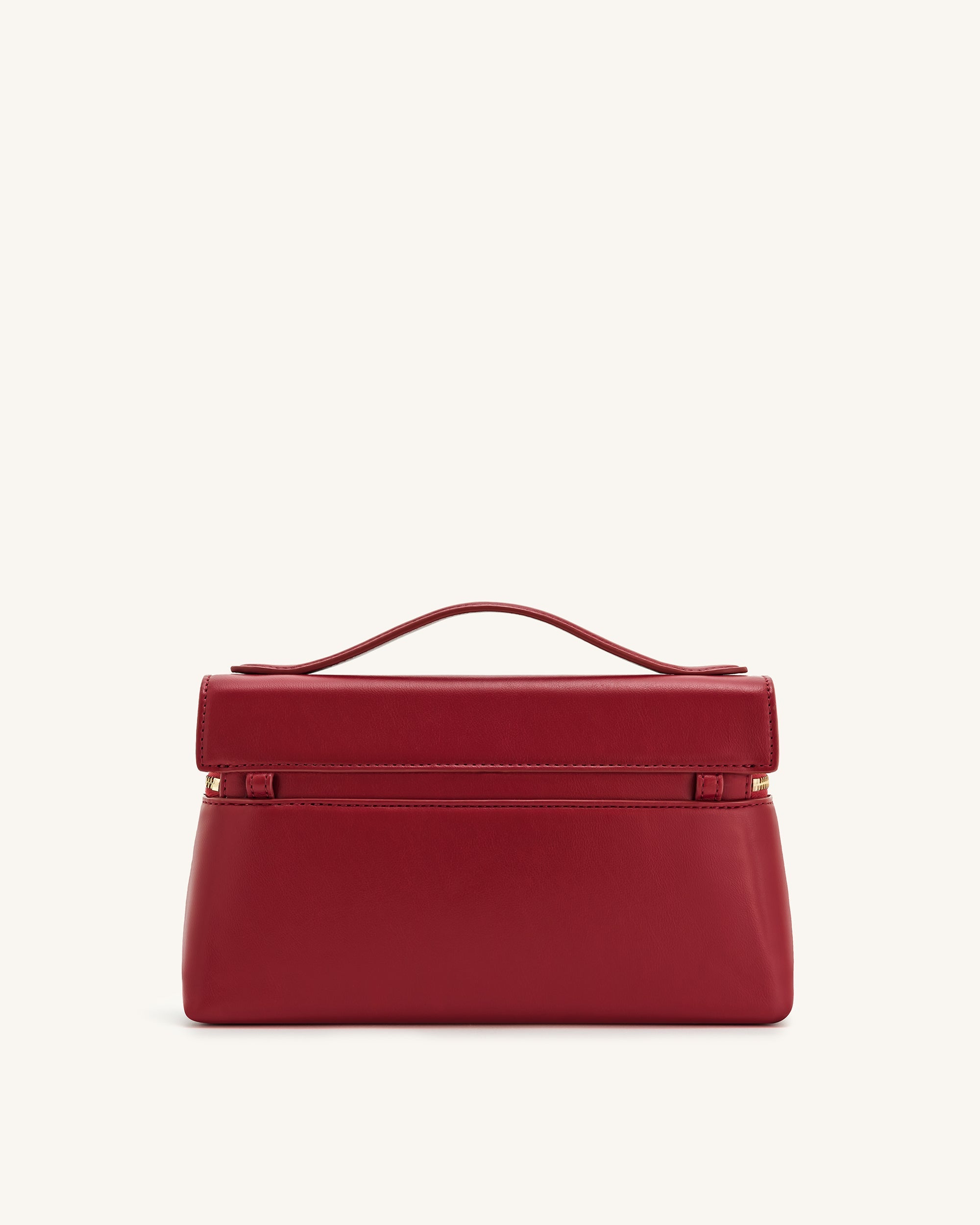 赤目ハンドバッグ Thea Top Handle Bag - Claret | JW PEI