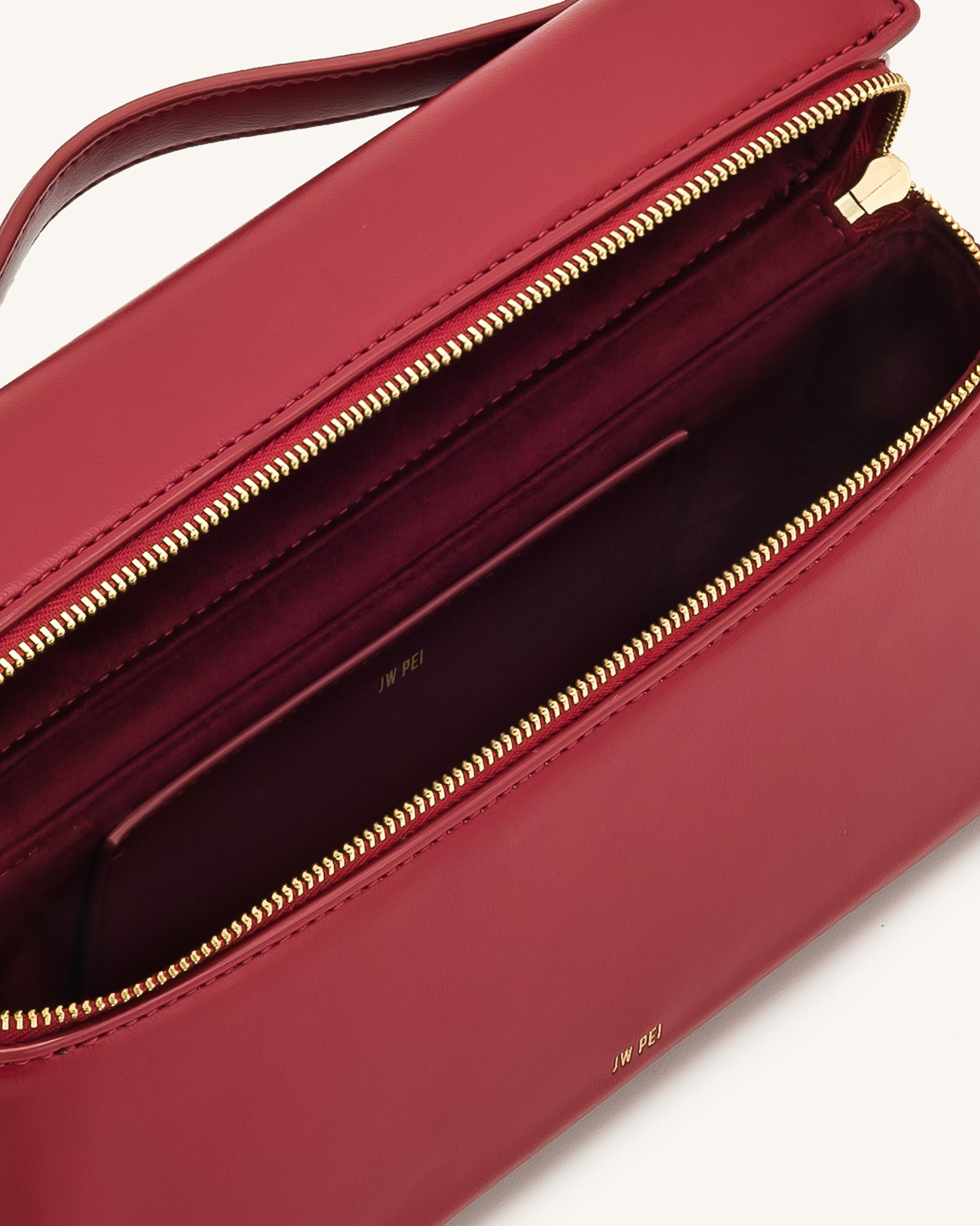 Thea Top Handle Bag - Claret | JW PEI