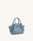 Hana Mini Tote Bag - Light Blue Denim