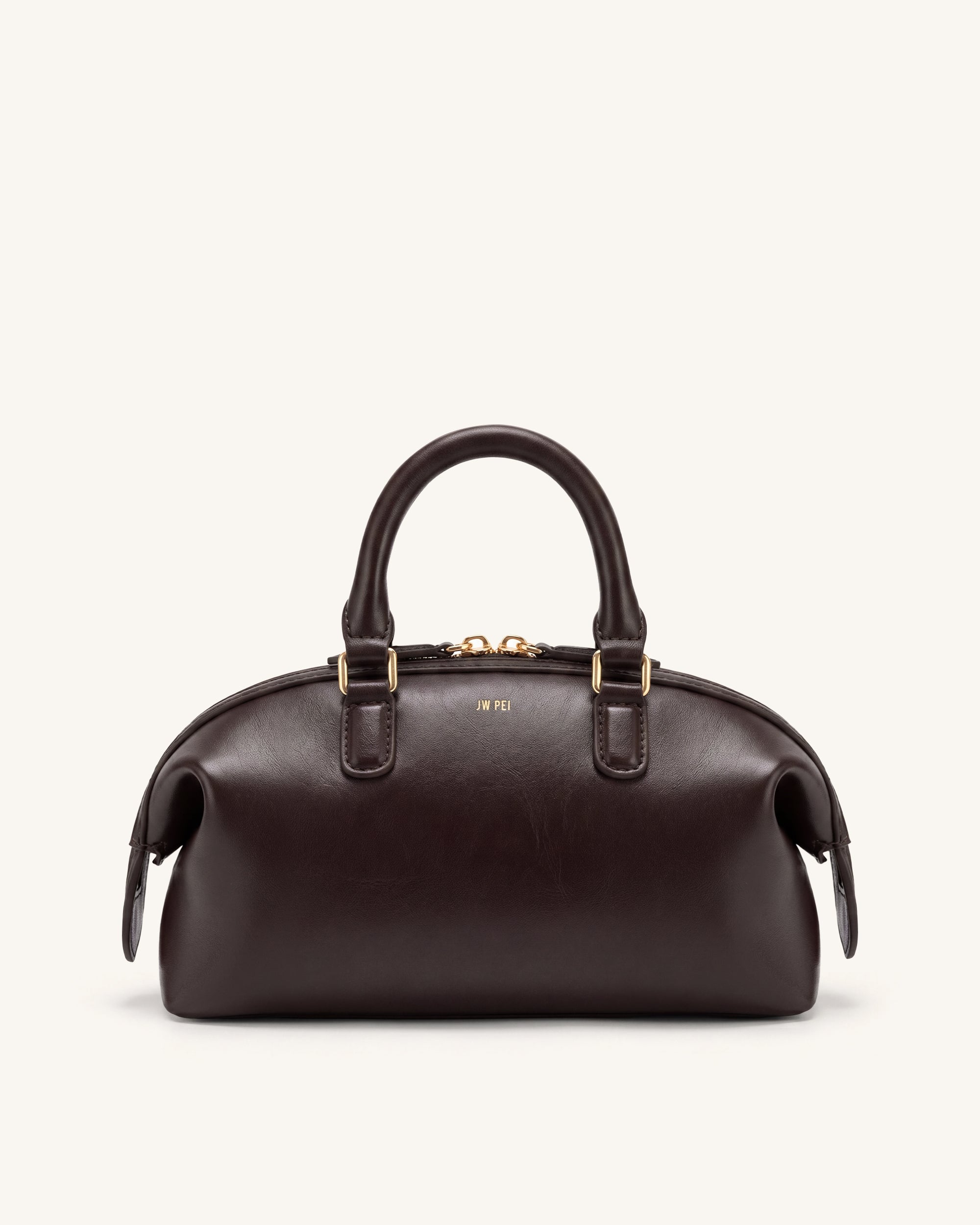 Arlo Top Handle Bag - Dark Brown | JW PEI