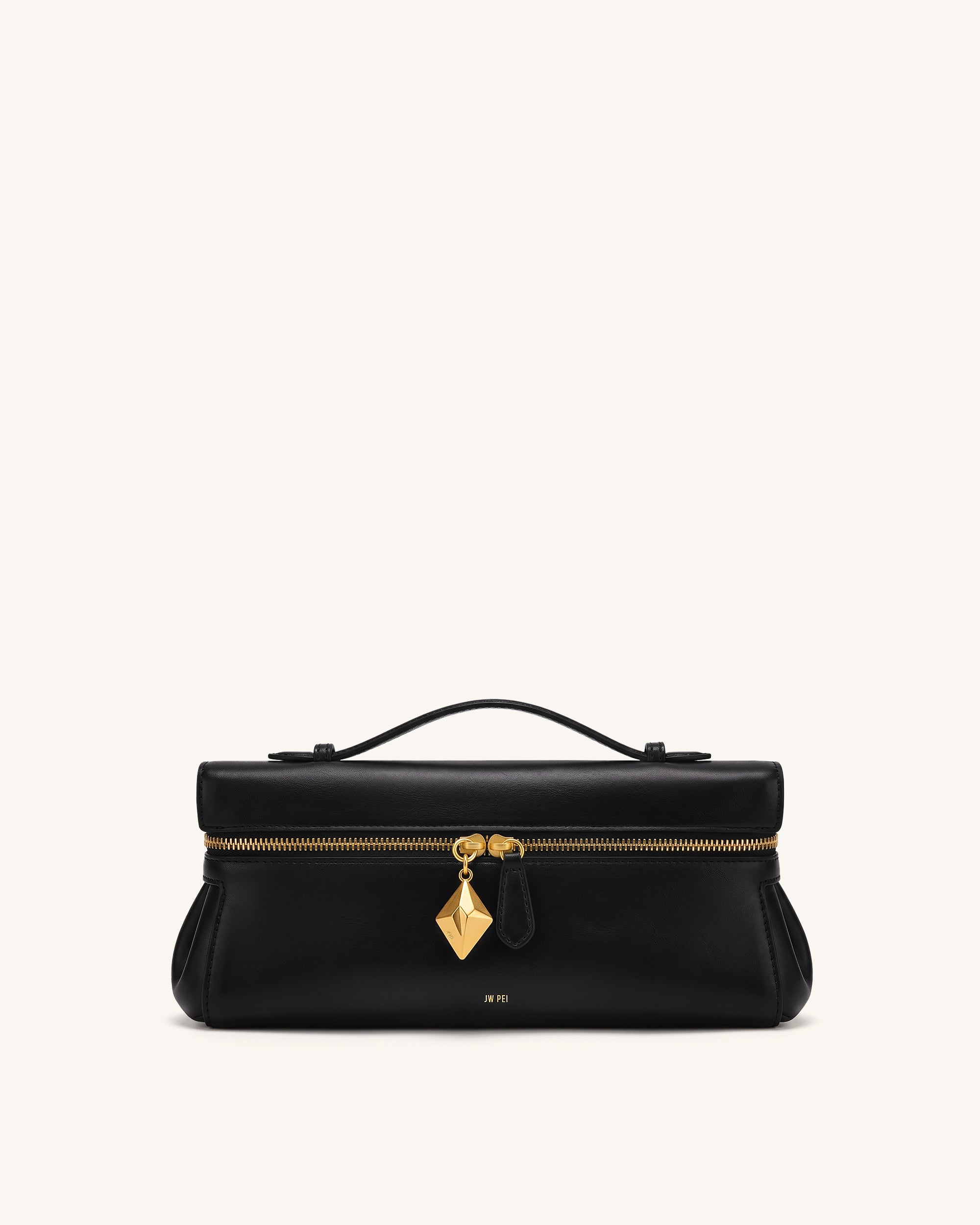 Thea East-West Top Handle Bag - Black | JW PEI