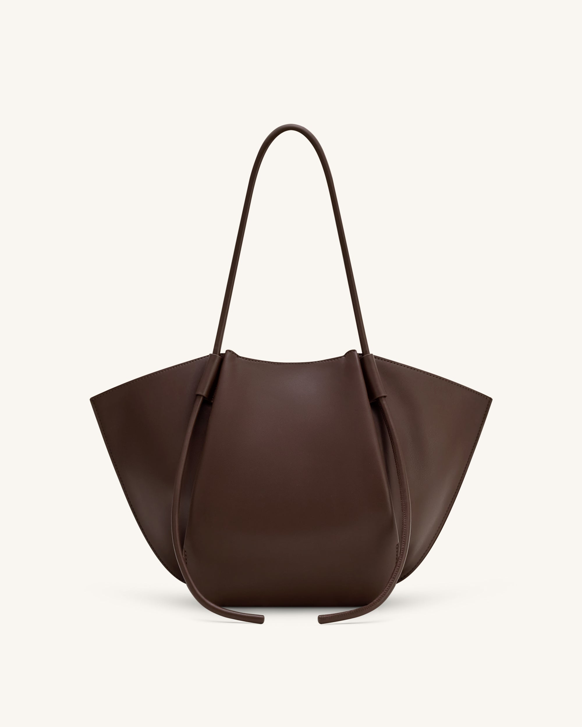 JW PEI ディープブラウン トートバッグ Nala Wide Tote Bag - Deep Brown | JW PEI