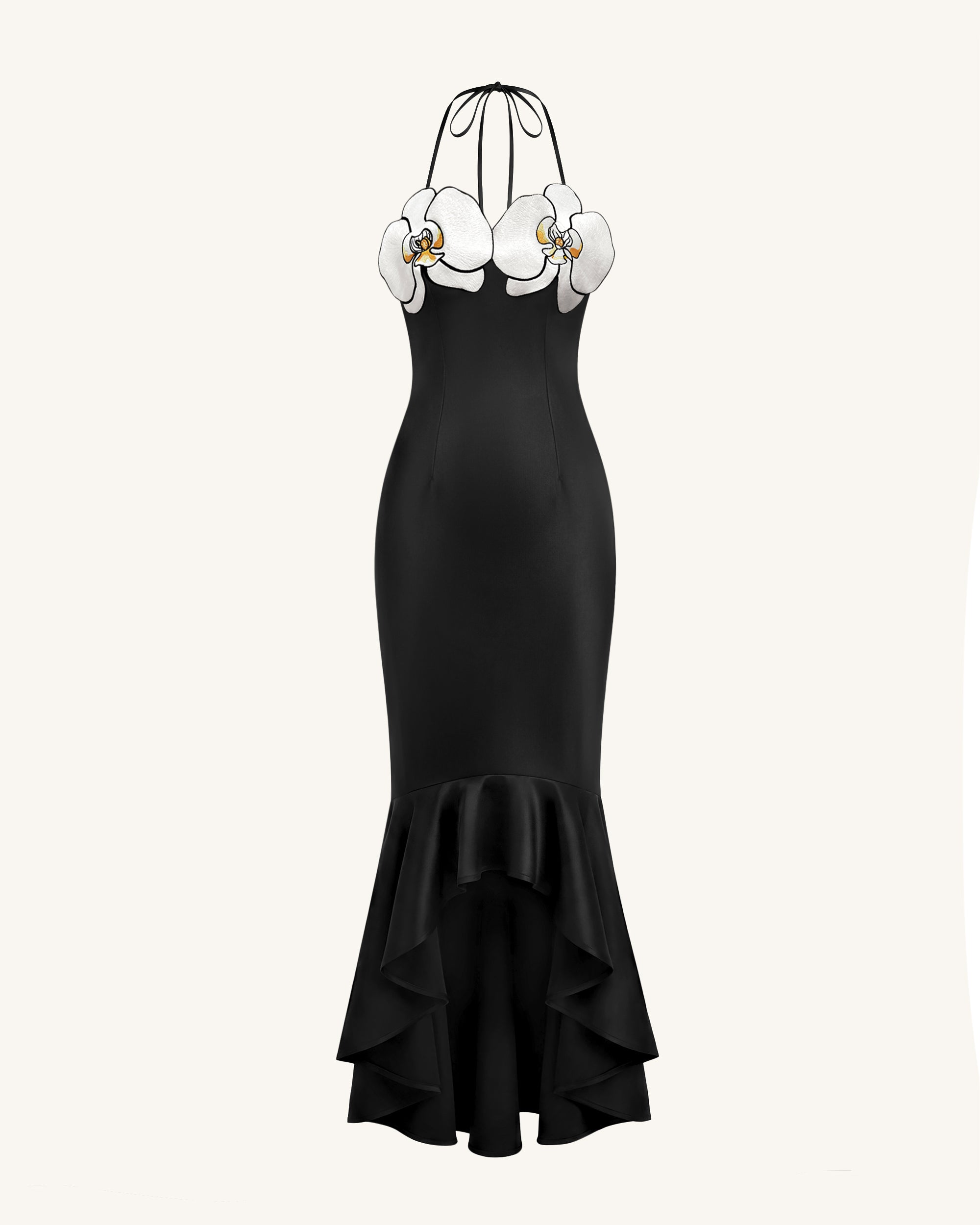 midi dress high low Always & Forever High-Low Midi Dress White