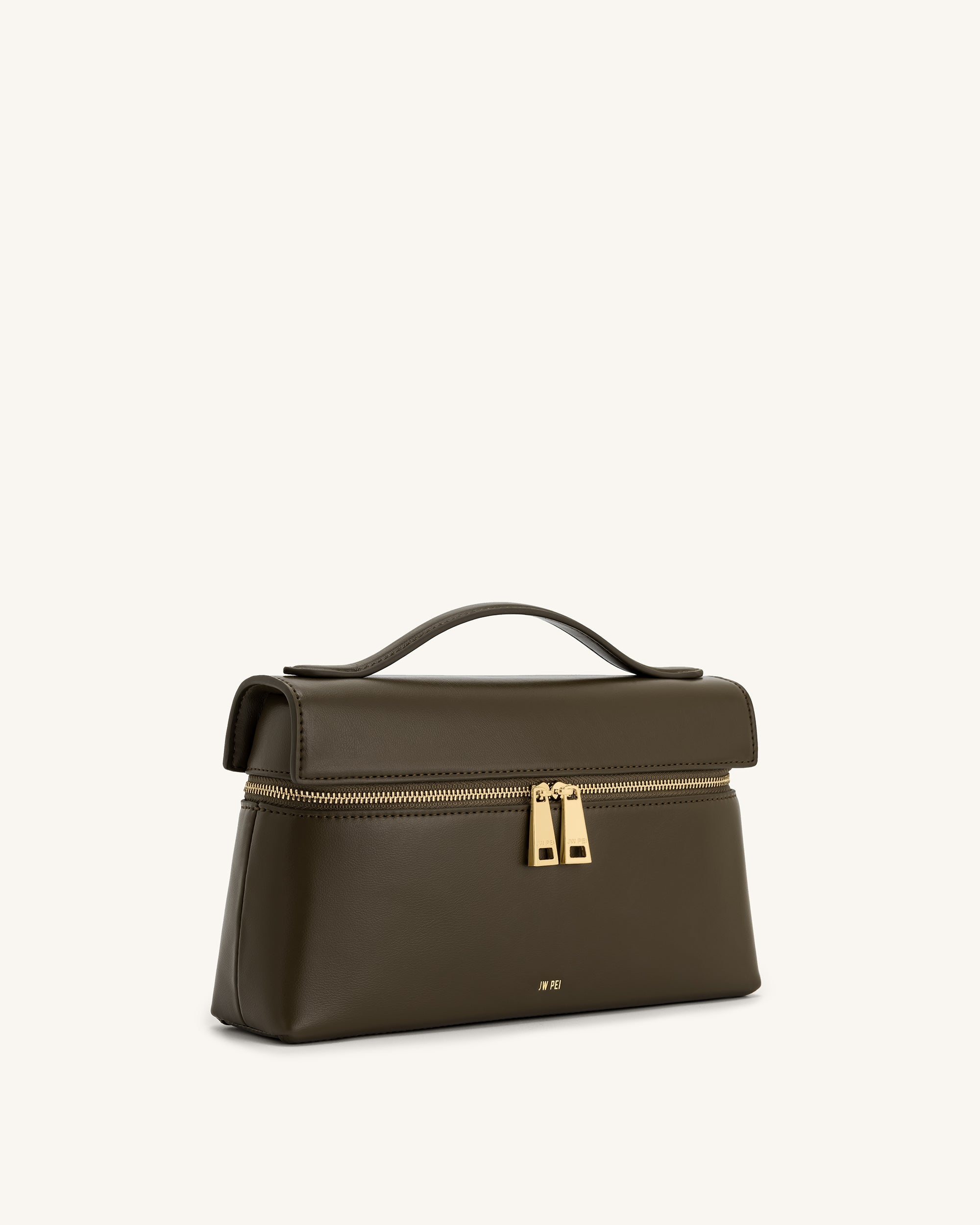 Thea Top Handle Bag - Dark Olive | JW PEI