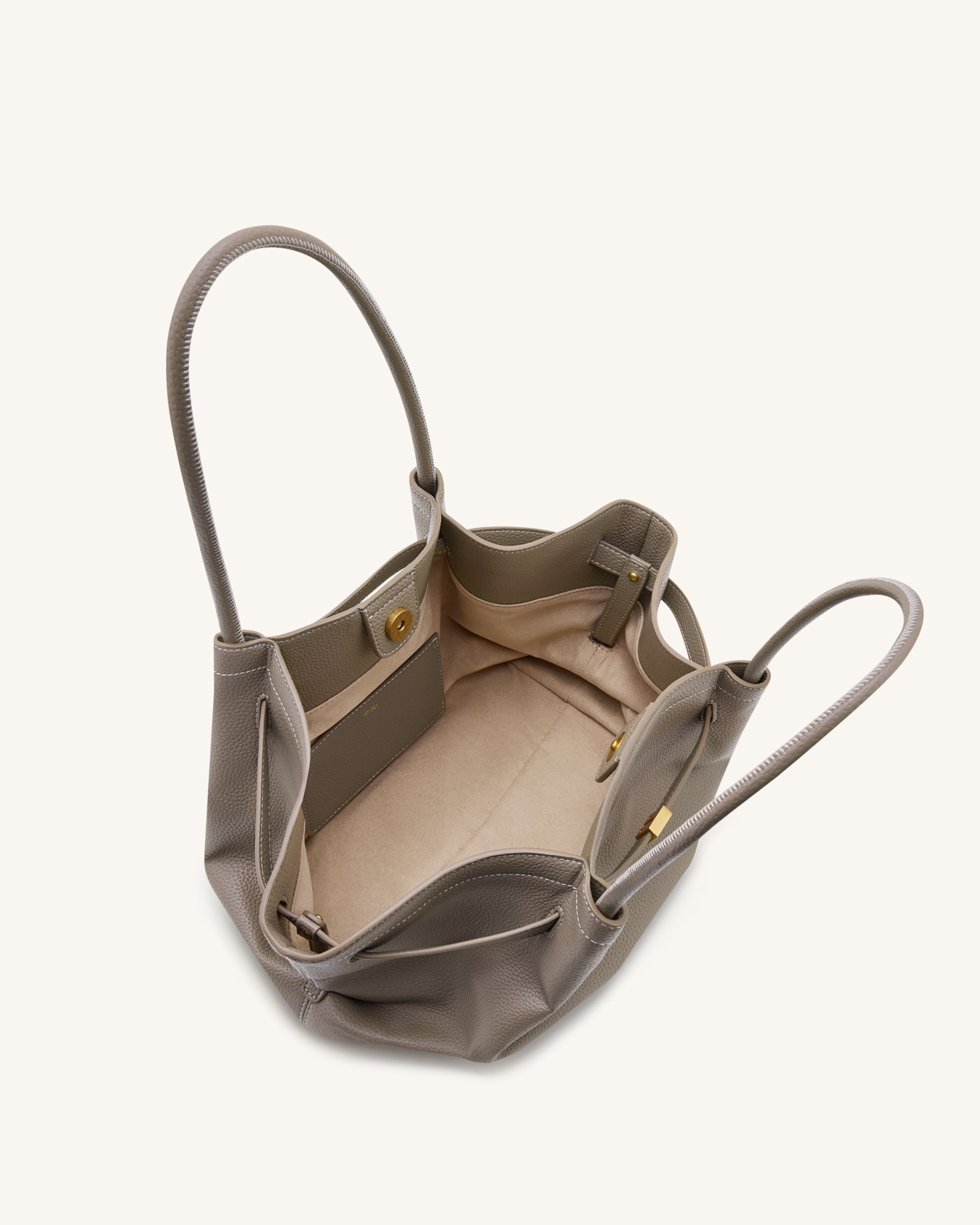 Hana Medium Tote Bag - Taupe | JW PEI