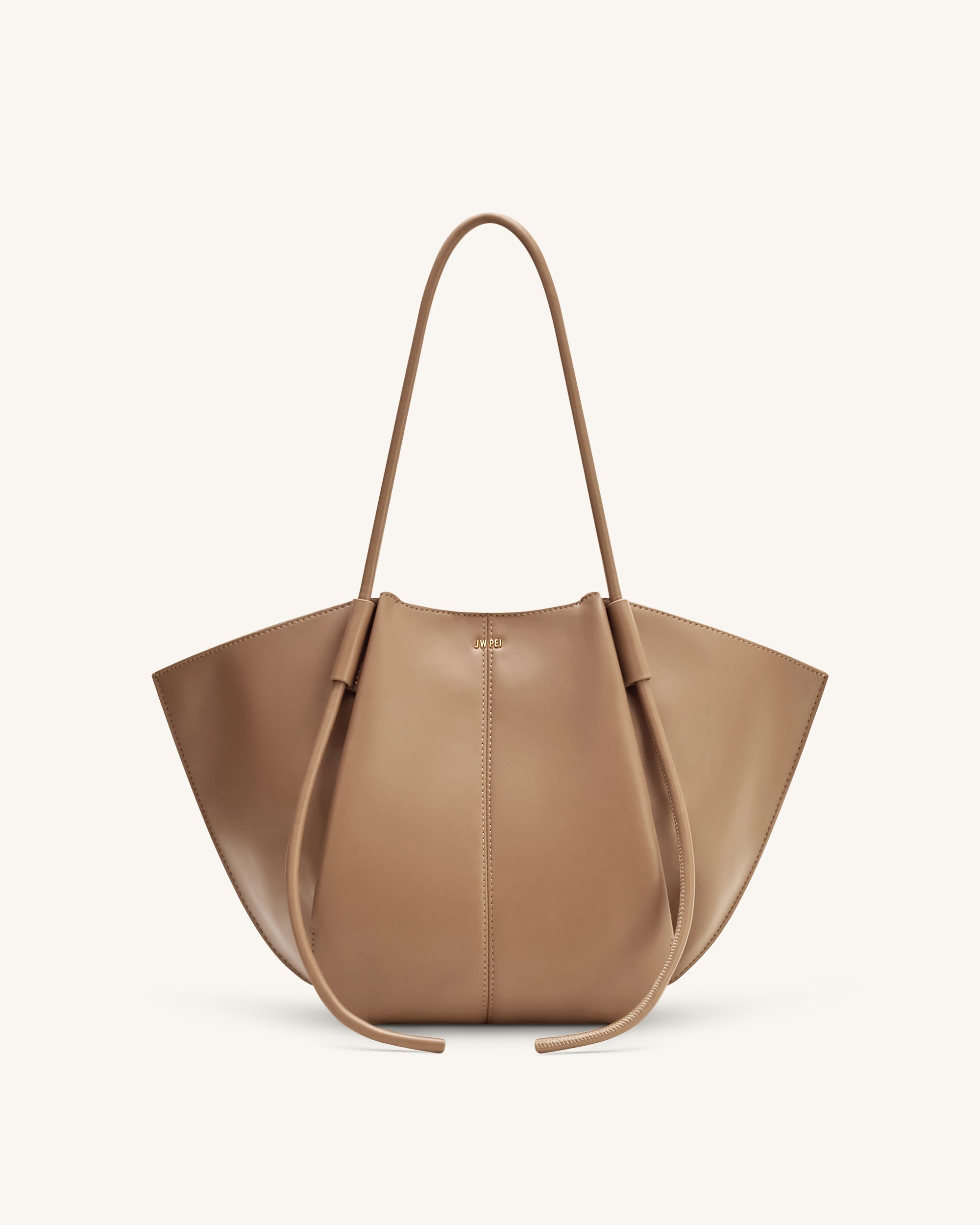 Nala Wide Tote Bag - Clay Brown | JW PEI