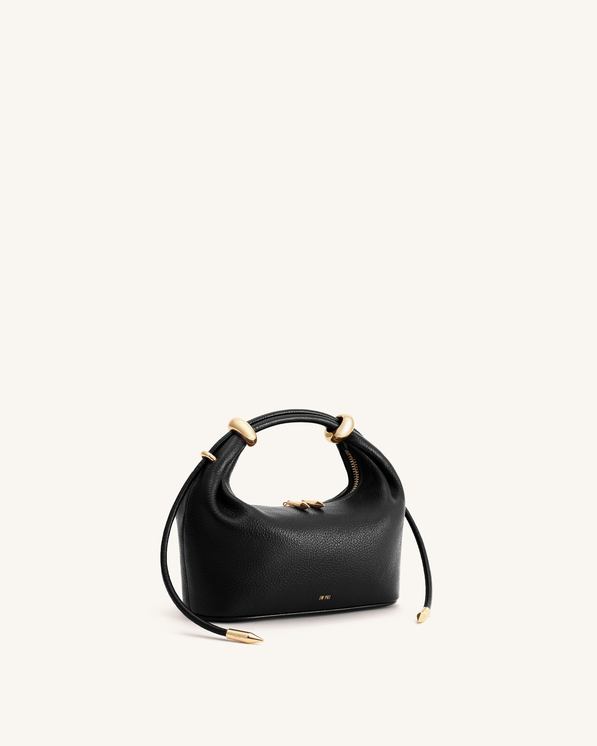 french conection perry fauxleather mini backpack purses Ellie Metal Ring Embellished Top Handle Bag