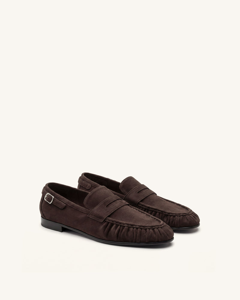 Sophie Classic Loafers - Dark Brown