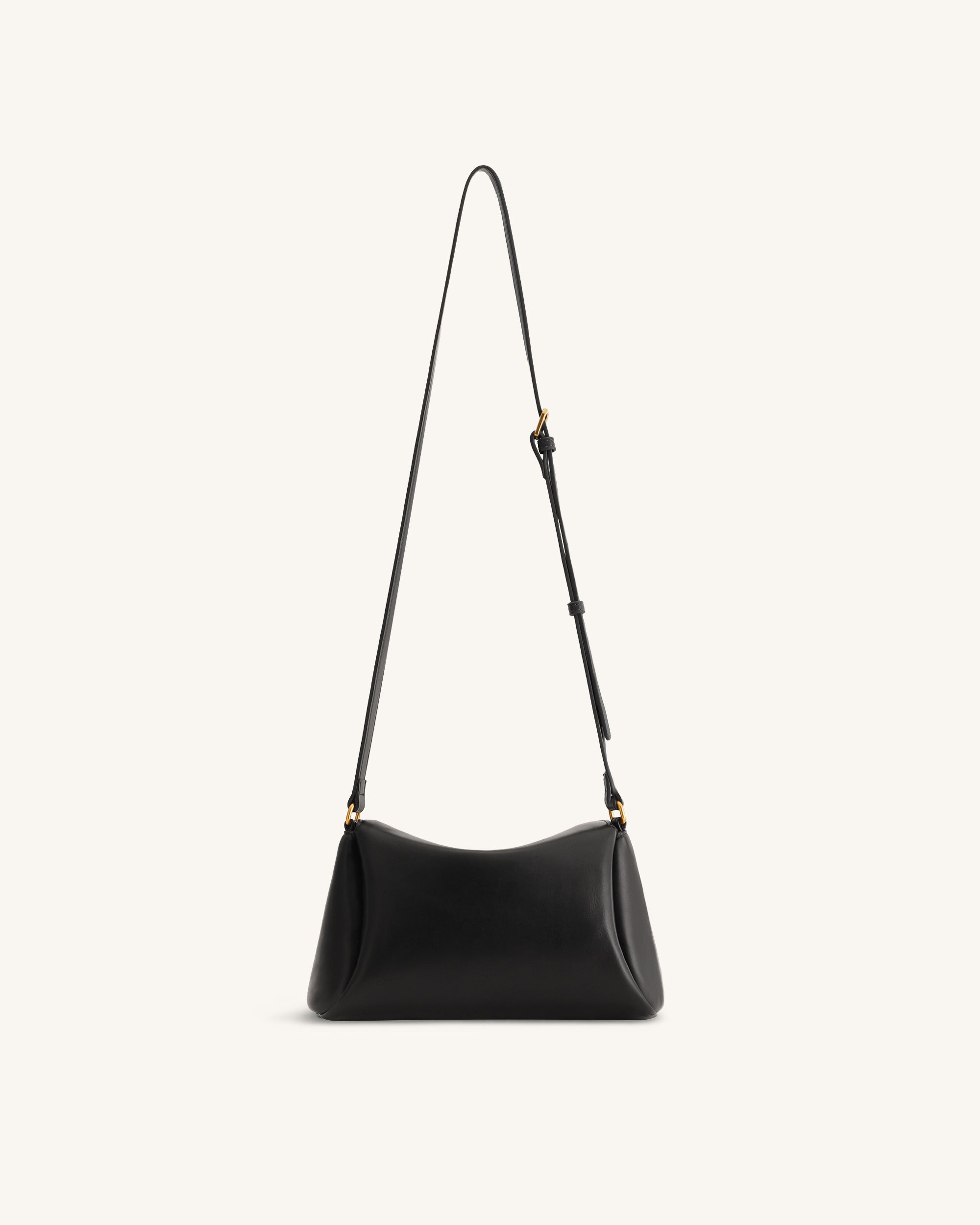 Greta Twist-Lock Crossbody Bag - Black | JW PEI