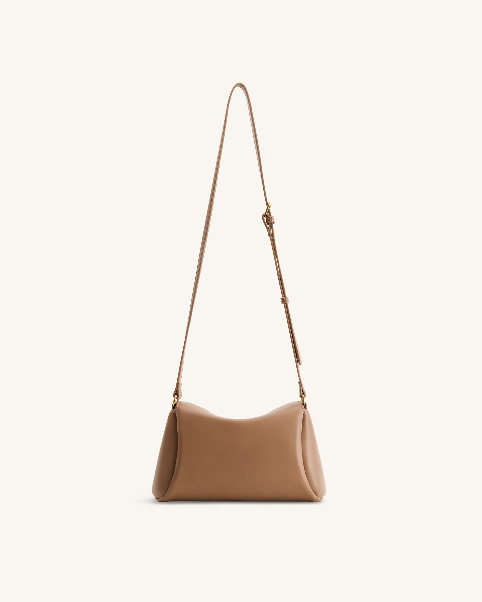 Greta Twist-Lock Crossbody Bag - Brown | JW PEI
