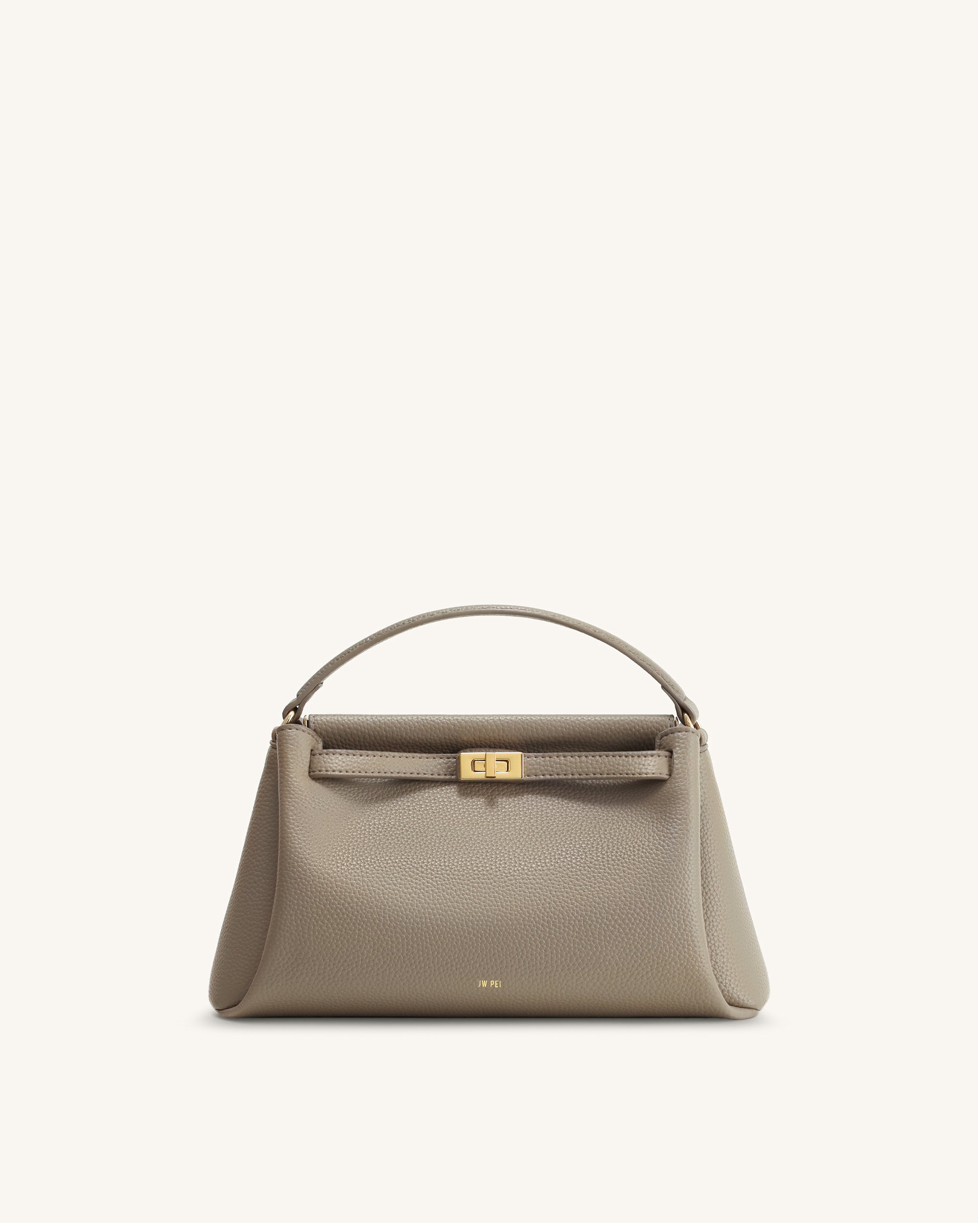 jwpei カゴショルダーバッグ Carmen Top Handle Bag - Taupe | JW PEI