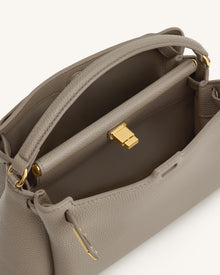 Carmen Top Handle Bag - Taupe