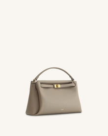 Carmen Top Handle Bag - Taupe