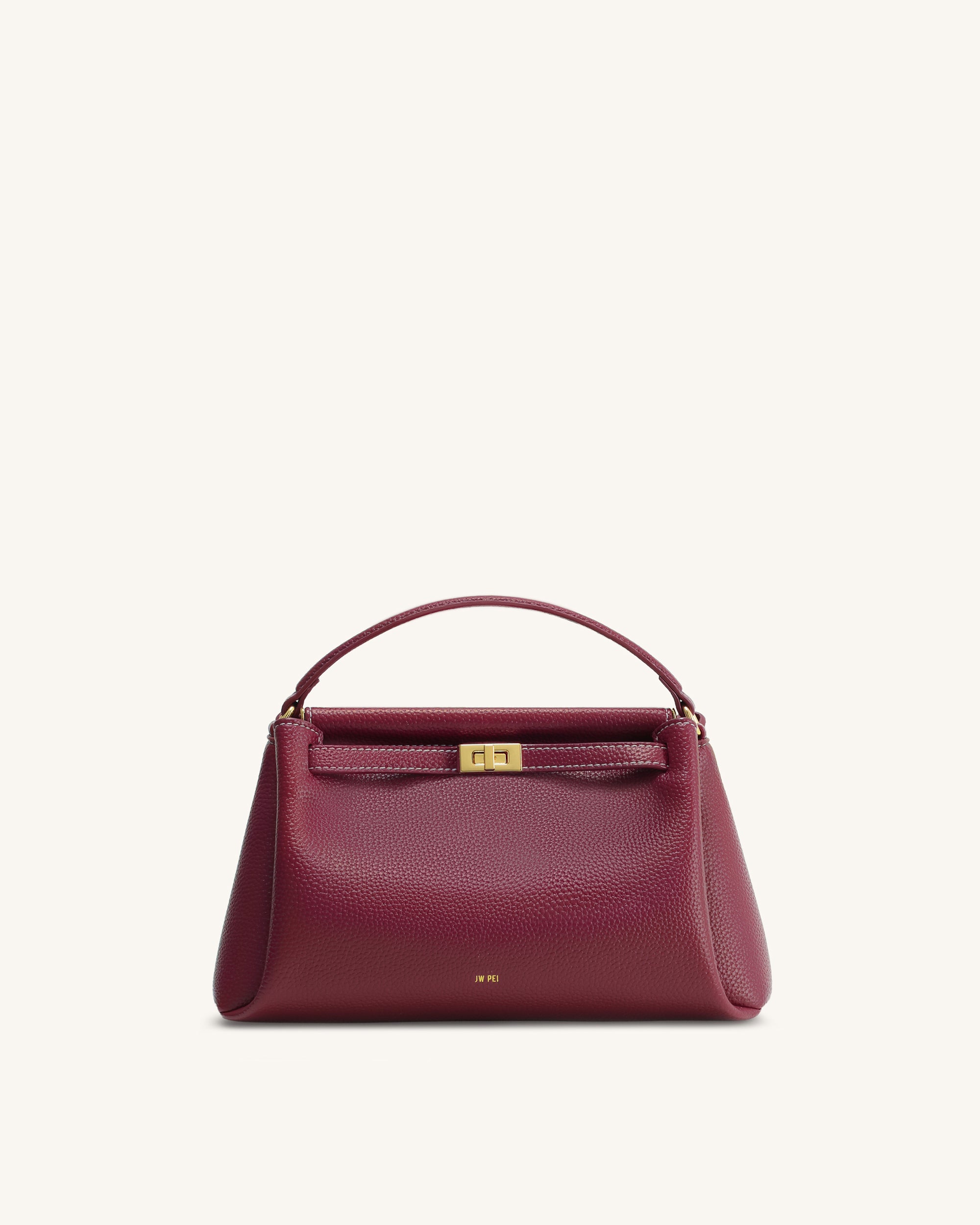 Carmen Top Handle Bag - Burgundy | JW PEI