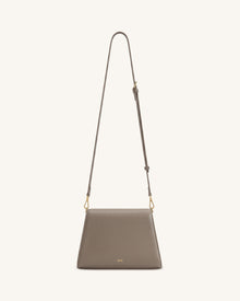 Piper Pebbled Crossbody Bag - Taupe