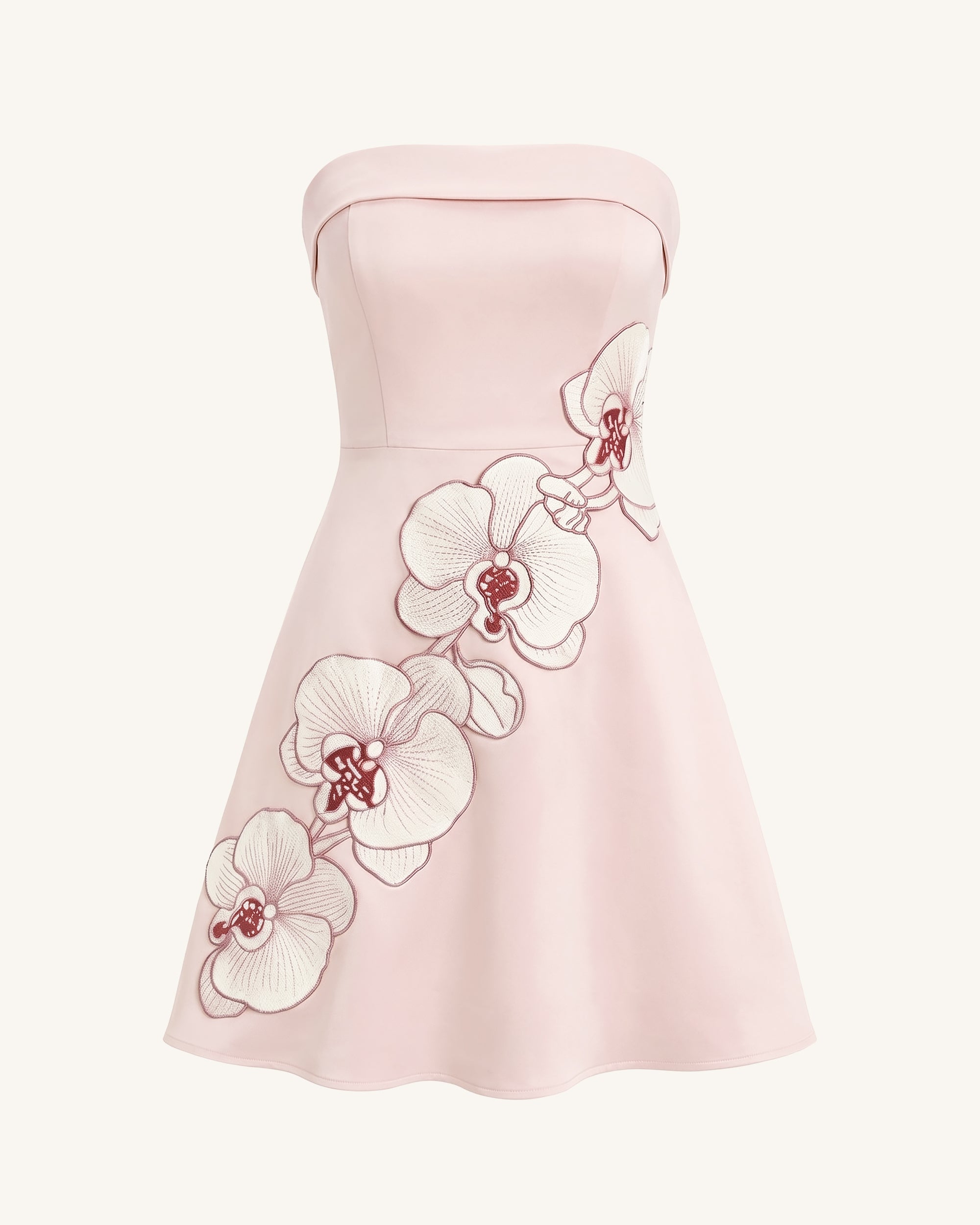 orchid pink midi dress Orchid guipure wool-blend midi dress in pink - Oscar De La Renta