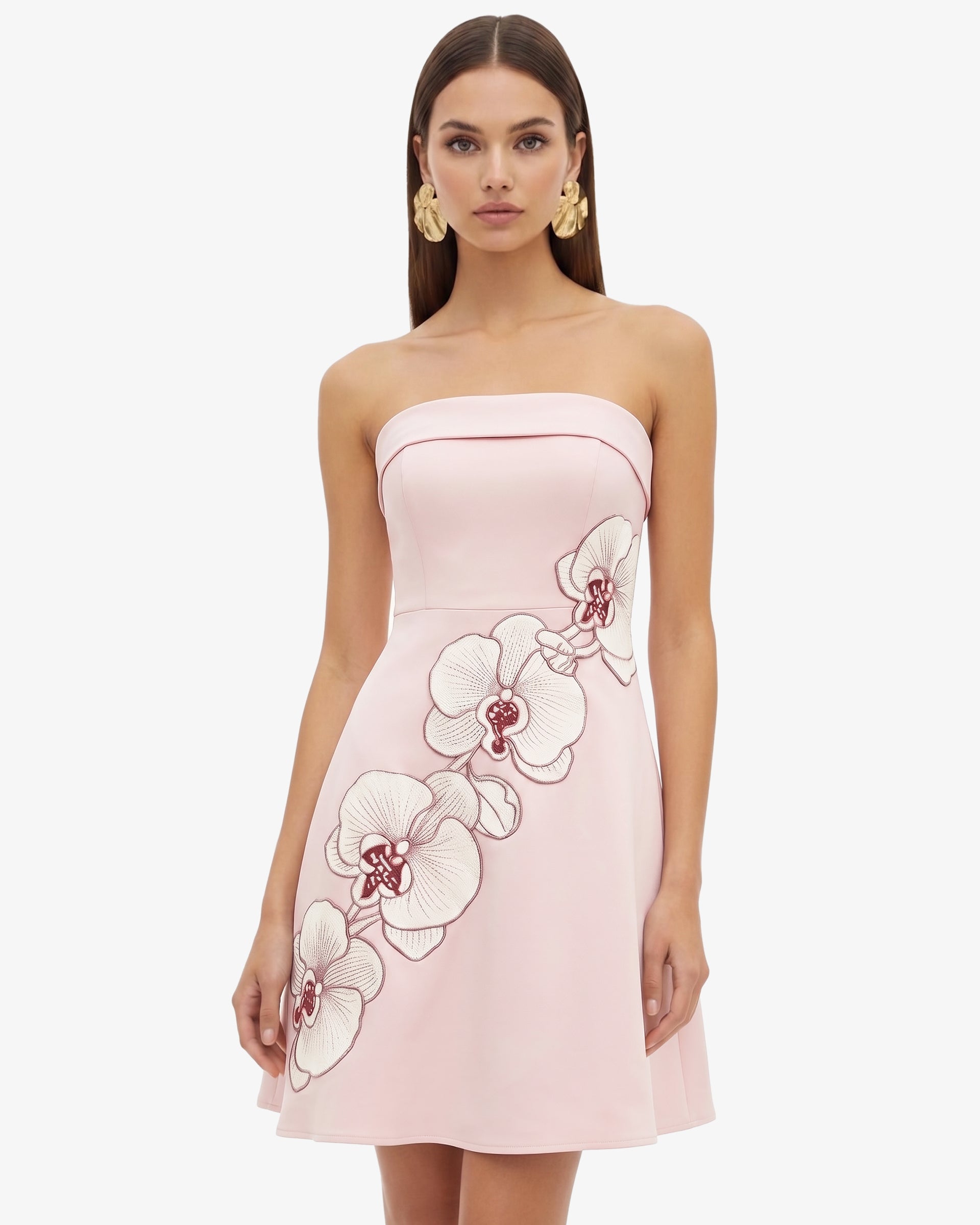 orchid pink midi dress Waterfall Maternity Midi Dress Orchid Pink