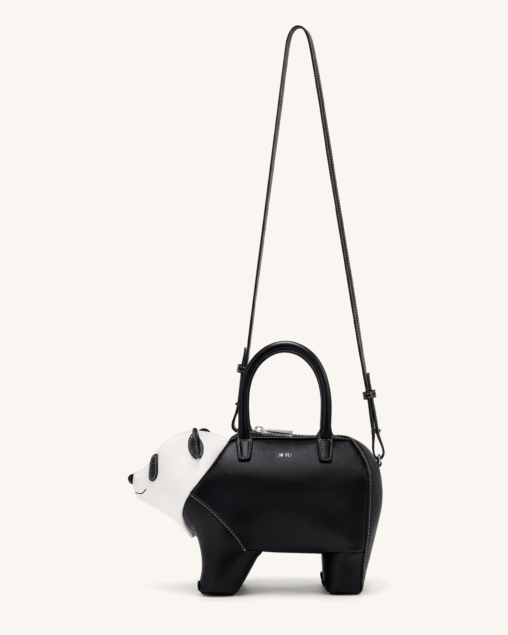 Adeline Panda Handbag - Black | JW PEI