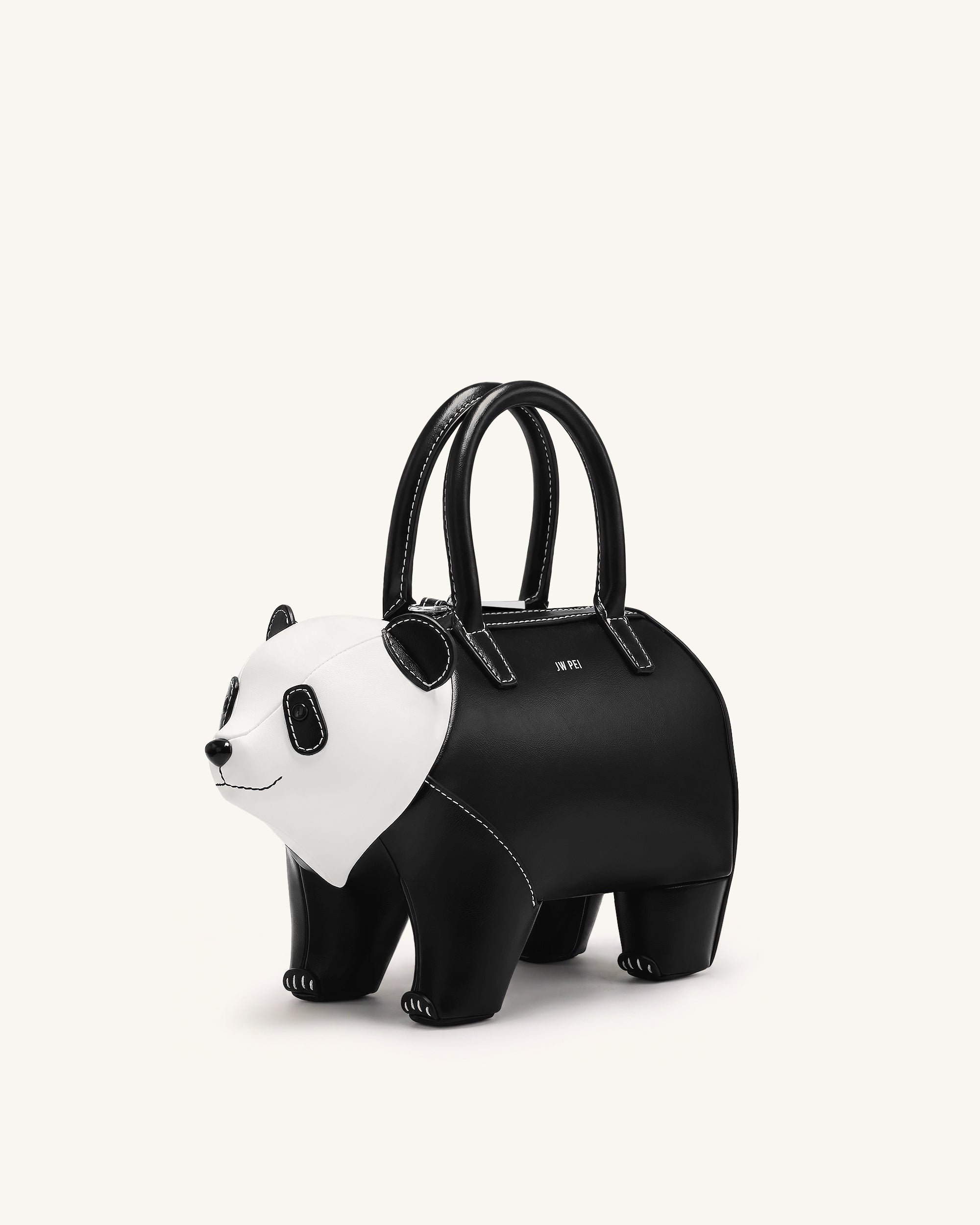 Adeline Panda Handbag - Black | JW PEI