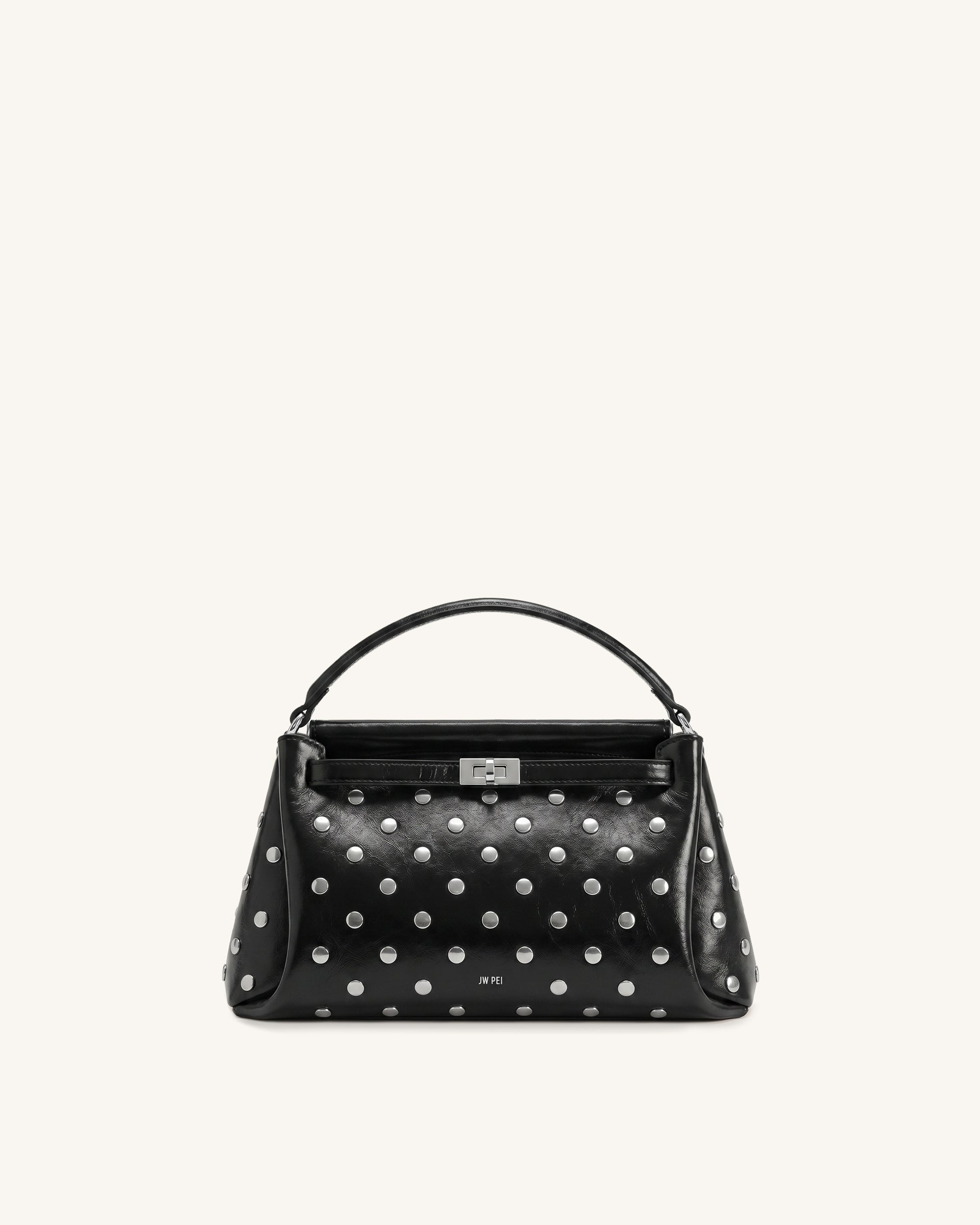 Carmen Top Handle Bag - Ink Black