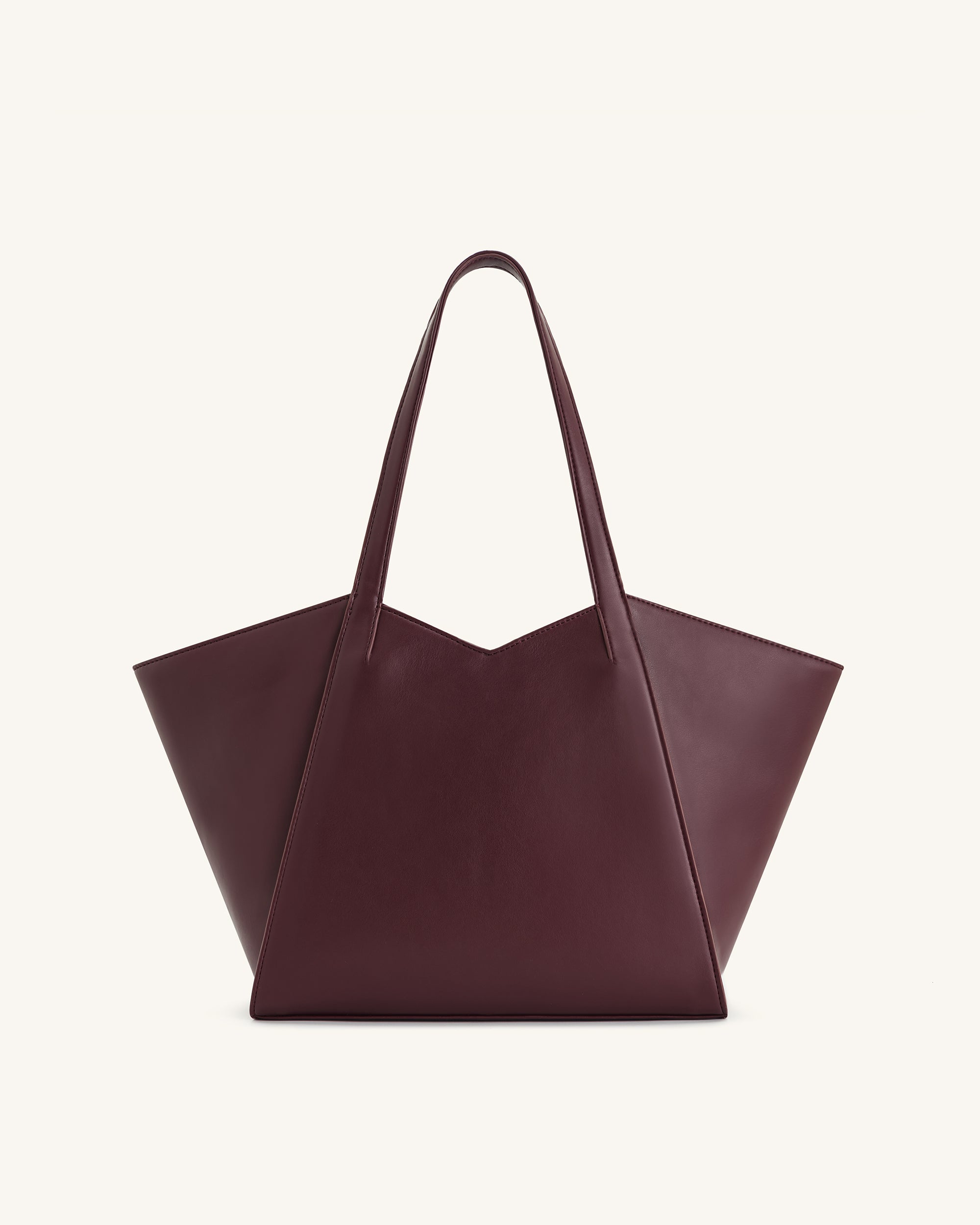 Kiana Large Capacity Tote Bag - Deep Claret | JW PEI