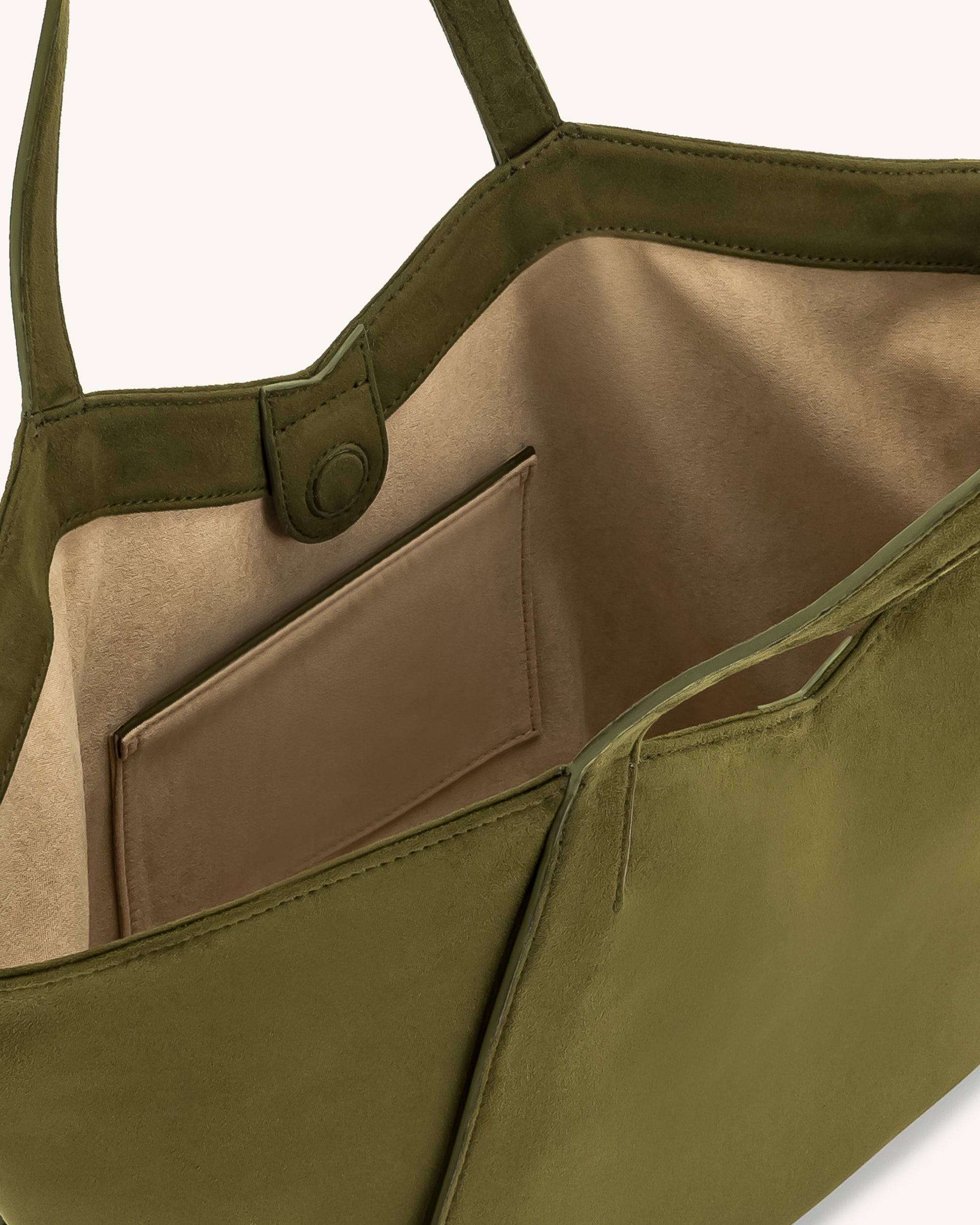 Kiana Large Capacity Tote Bag - Dark Olive | JW PEI
