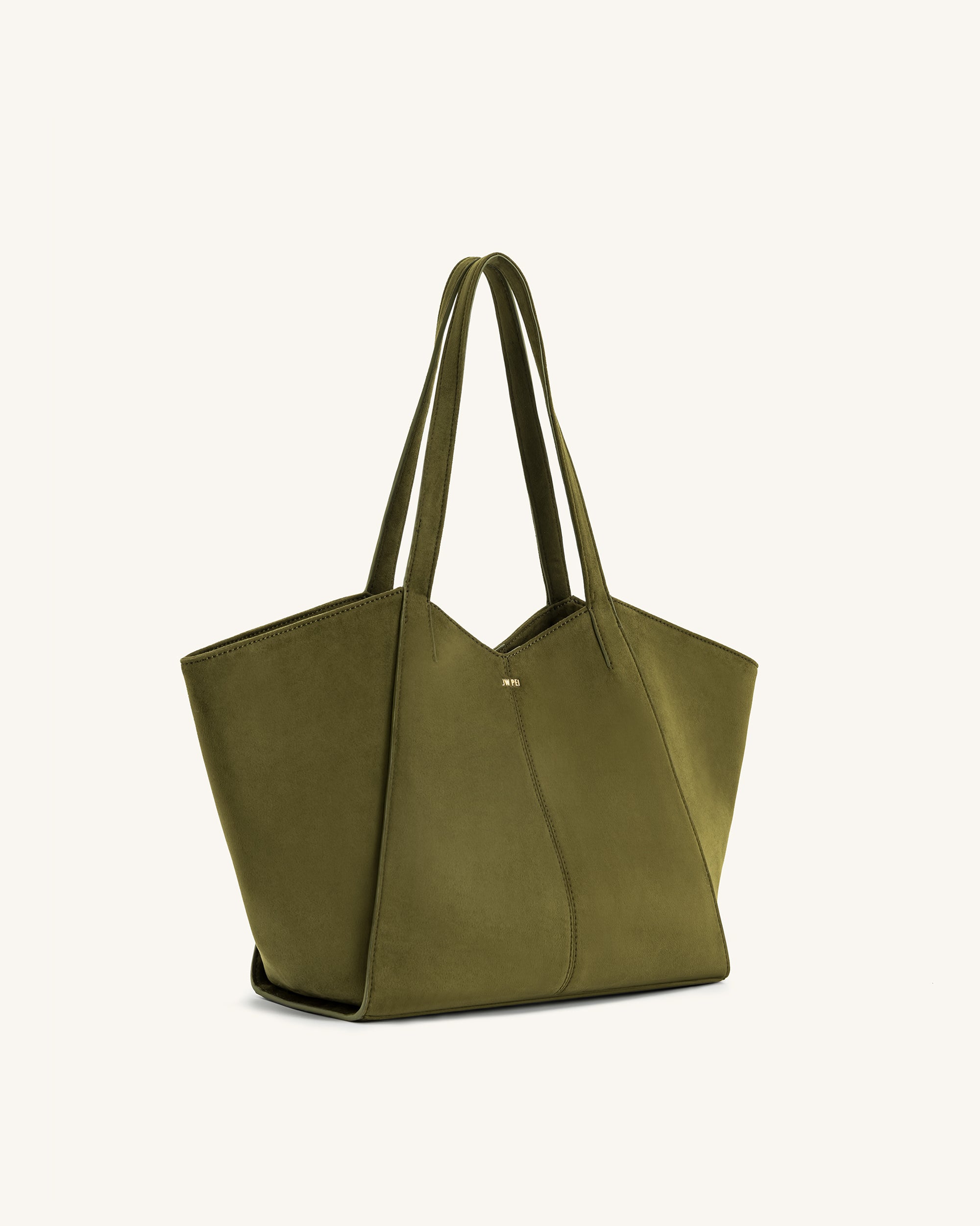 Kiana Large Capacity Tote Bag - Dark Olive | JW PEI