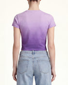 The Aura Crystal Logo Tee - Lavender Mist