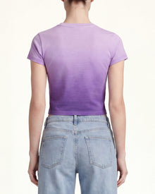 The Aura Crystal Logo Tee - Lavender Mist