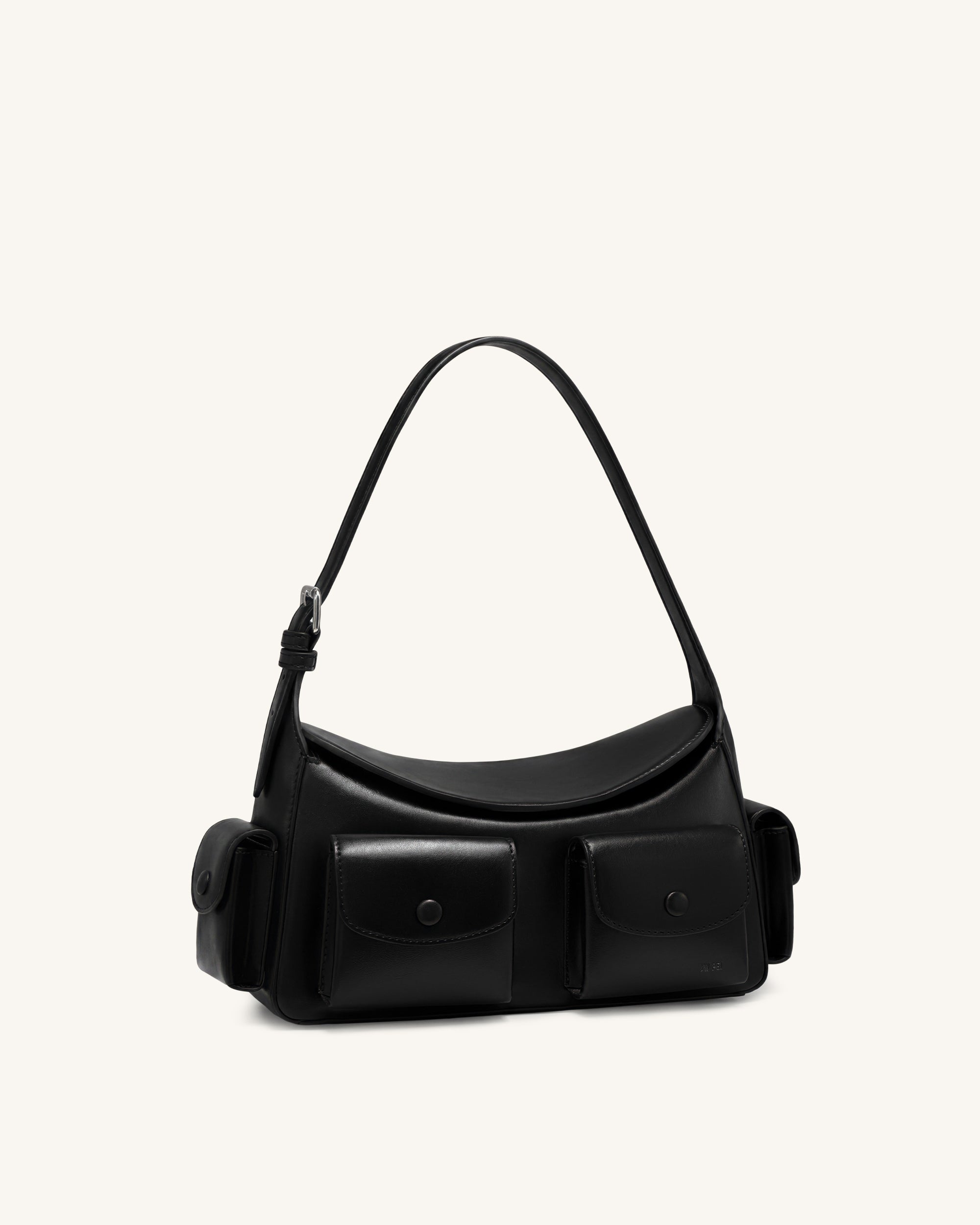 Corinne Multi-Pocket Shoulder Bag - Black | JW PEI