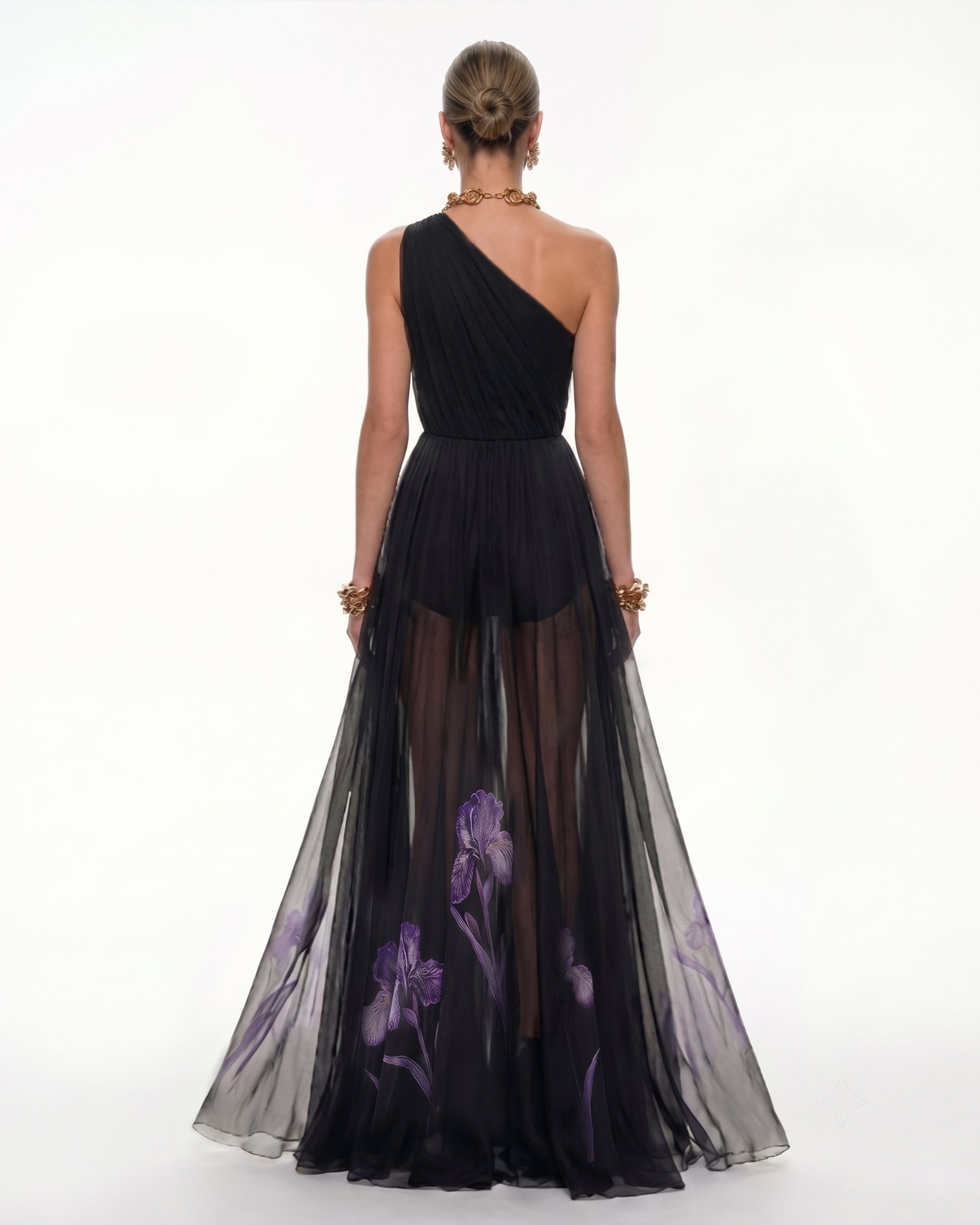 black maxi dress one shoulder Cutout One-Shoulder | Womens | Medium (Available in L) | 100% Polyester | Lulus | Homecoming | Holiday Dresses May be worn with a strapless bra Trinh One Shoulder Maxi Dress