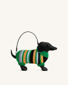 Addison Dachshund Handbag - Black