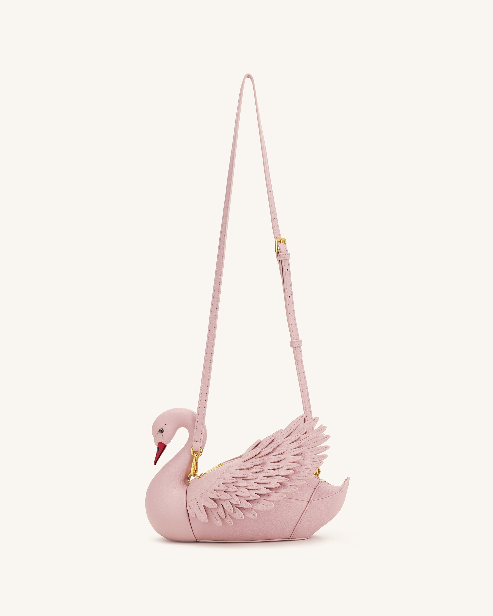 Alani Swan Shaped Crossbody Bag - Light Pink | JW PEI