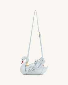 Alani Swan Shaped Crossbody Bag - Light Blue