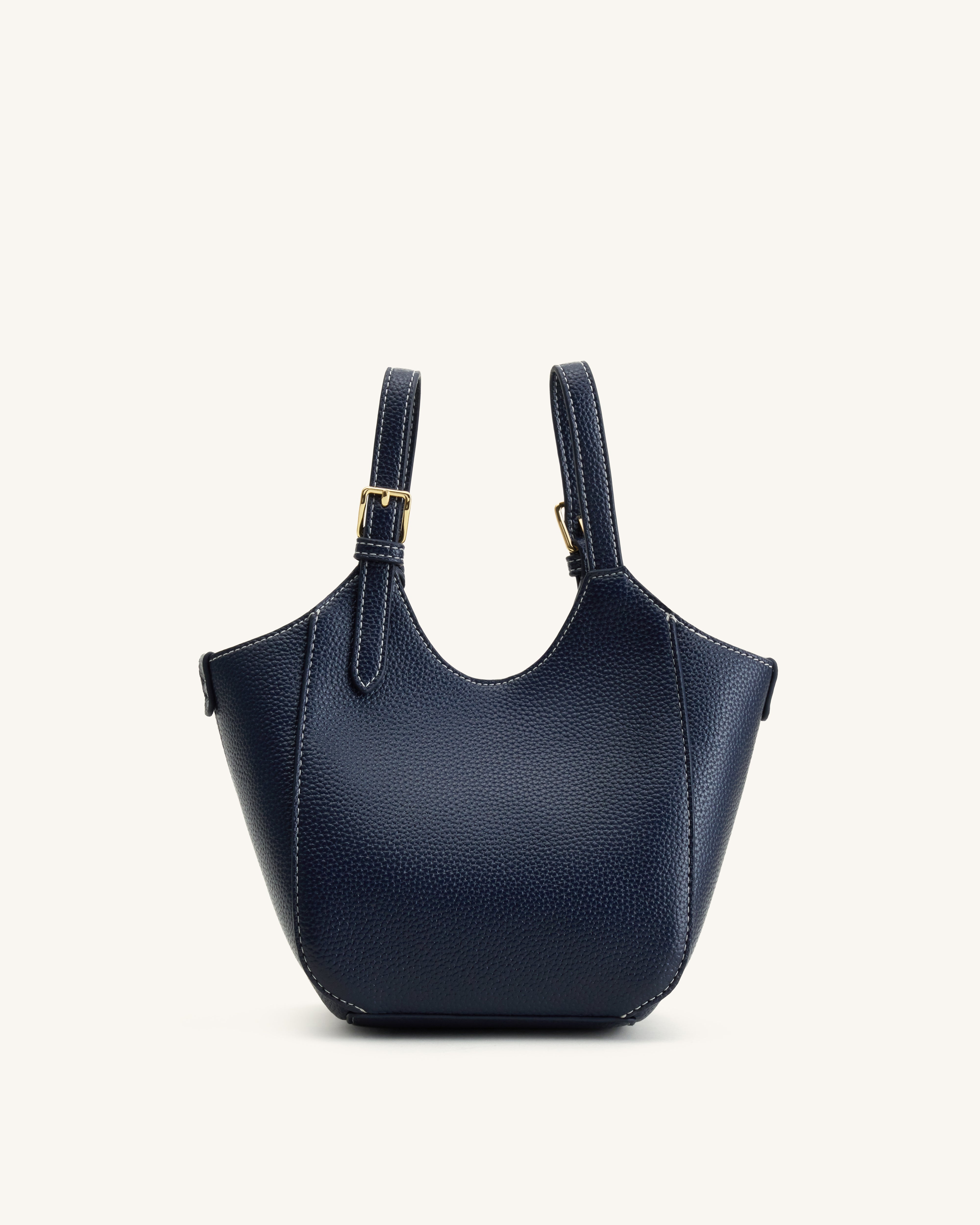 JW PEI Ines パドロック トートバッグ Ines Padlock Tote Bag - Navy | JW PEI
