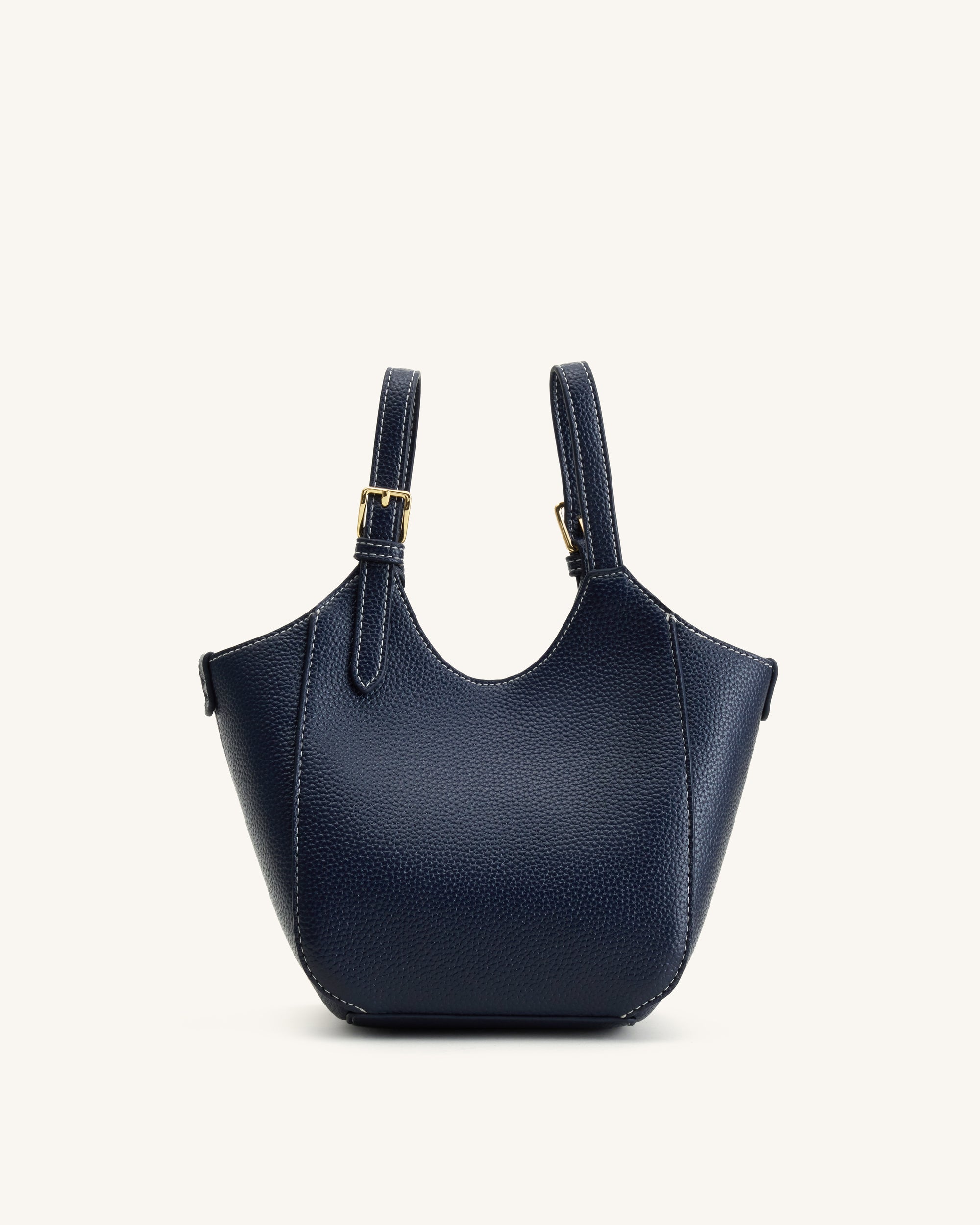 Ines Padlock Tote Bag - Navy