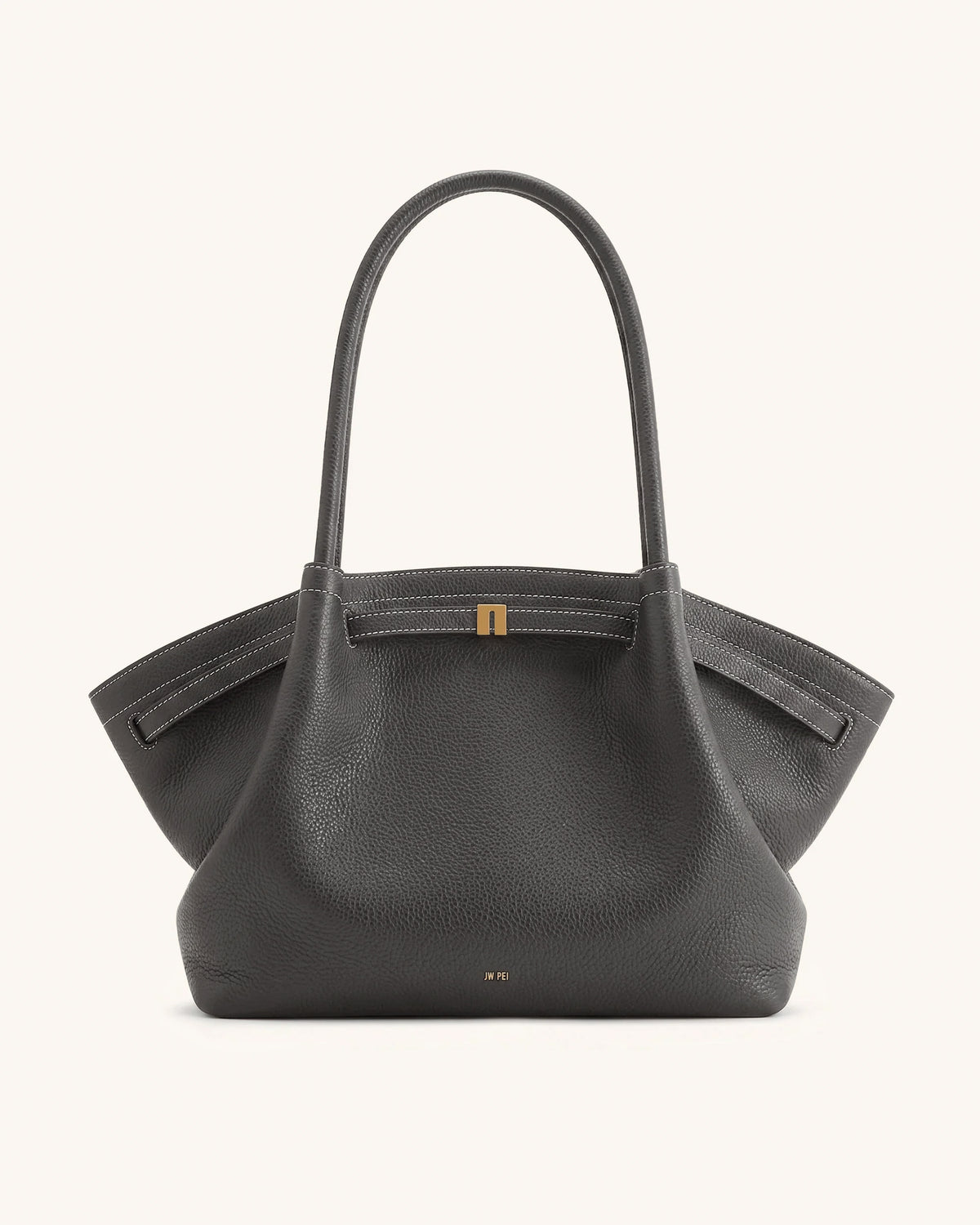 Hana Large Tote Bag - Dark Gray