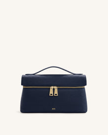 Thea Top Handle Bag - Navy Blue