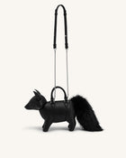 Kai Fox Shaped Top Handle Bag - Black
